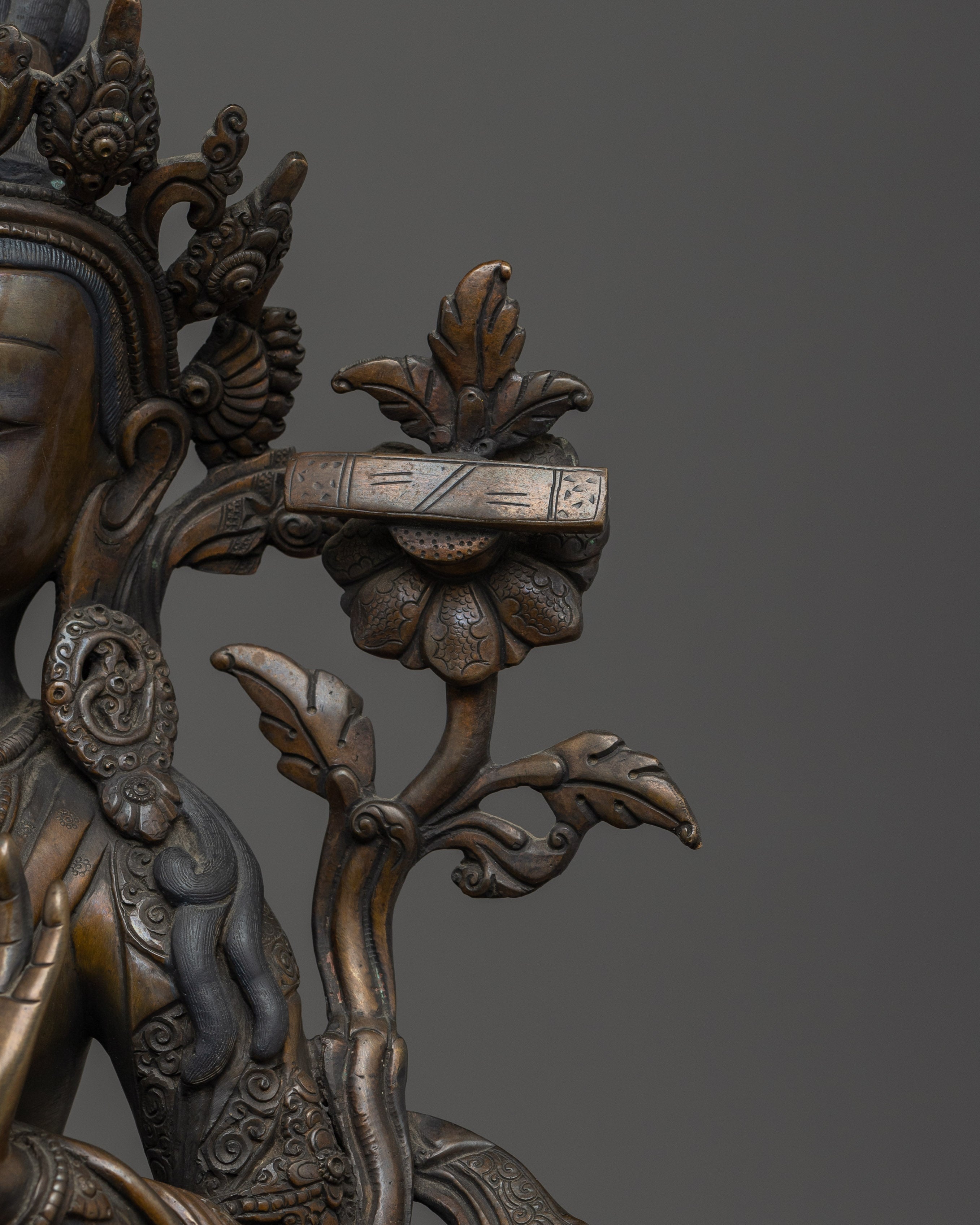 Manjushri Statue: The Wielder of the Sword of Wisdom