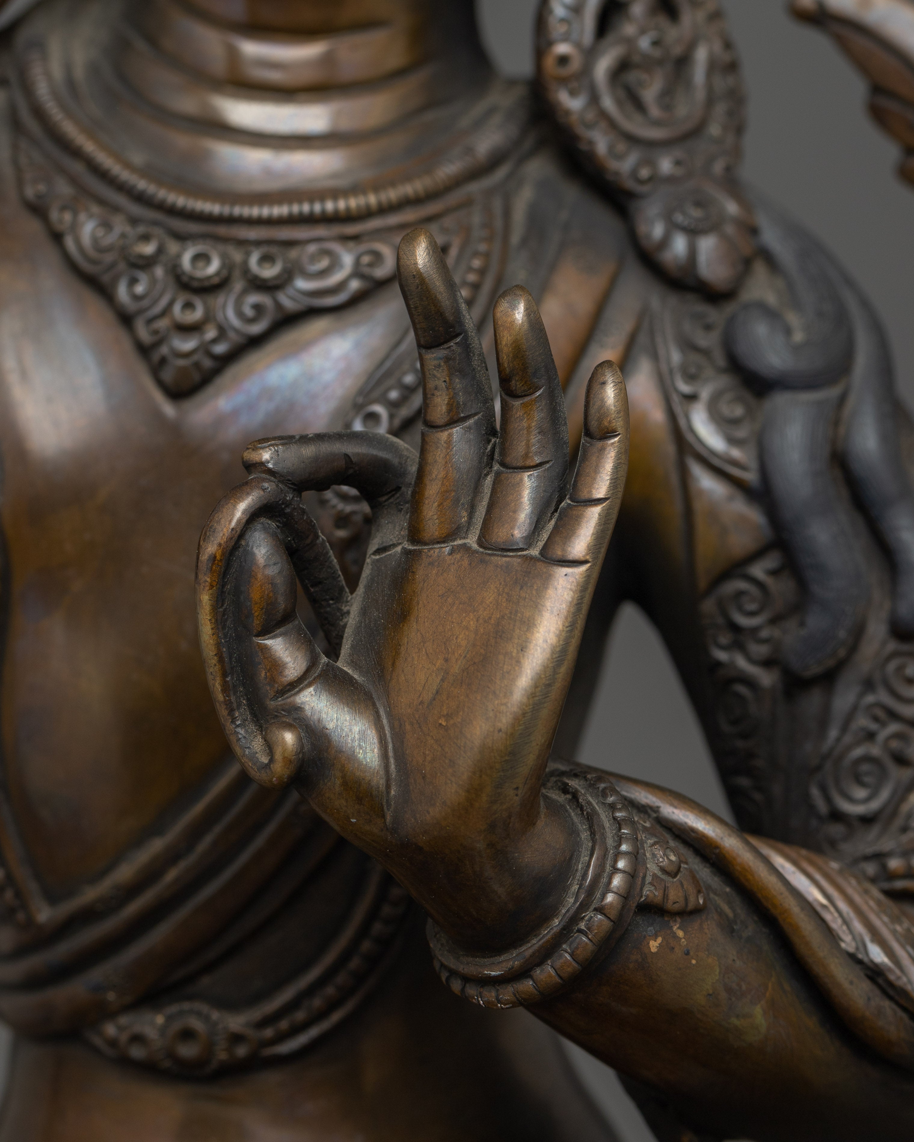 Manjushri Statue: The Wielder of the Sword of Wisdom