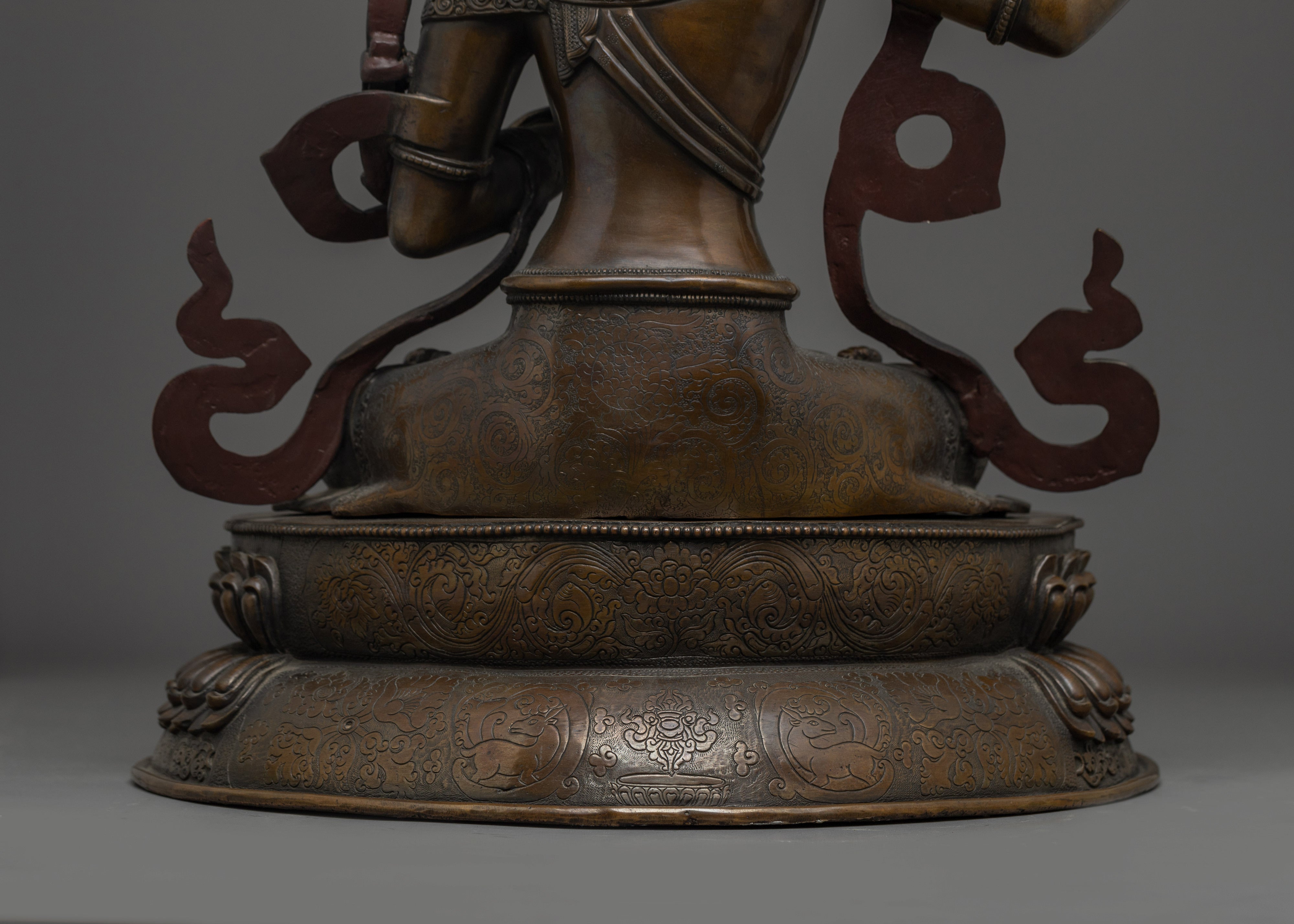 Manjushri Statue: The Wielder of the Sword of Wisdom