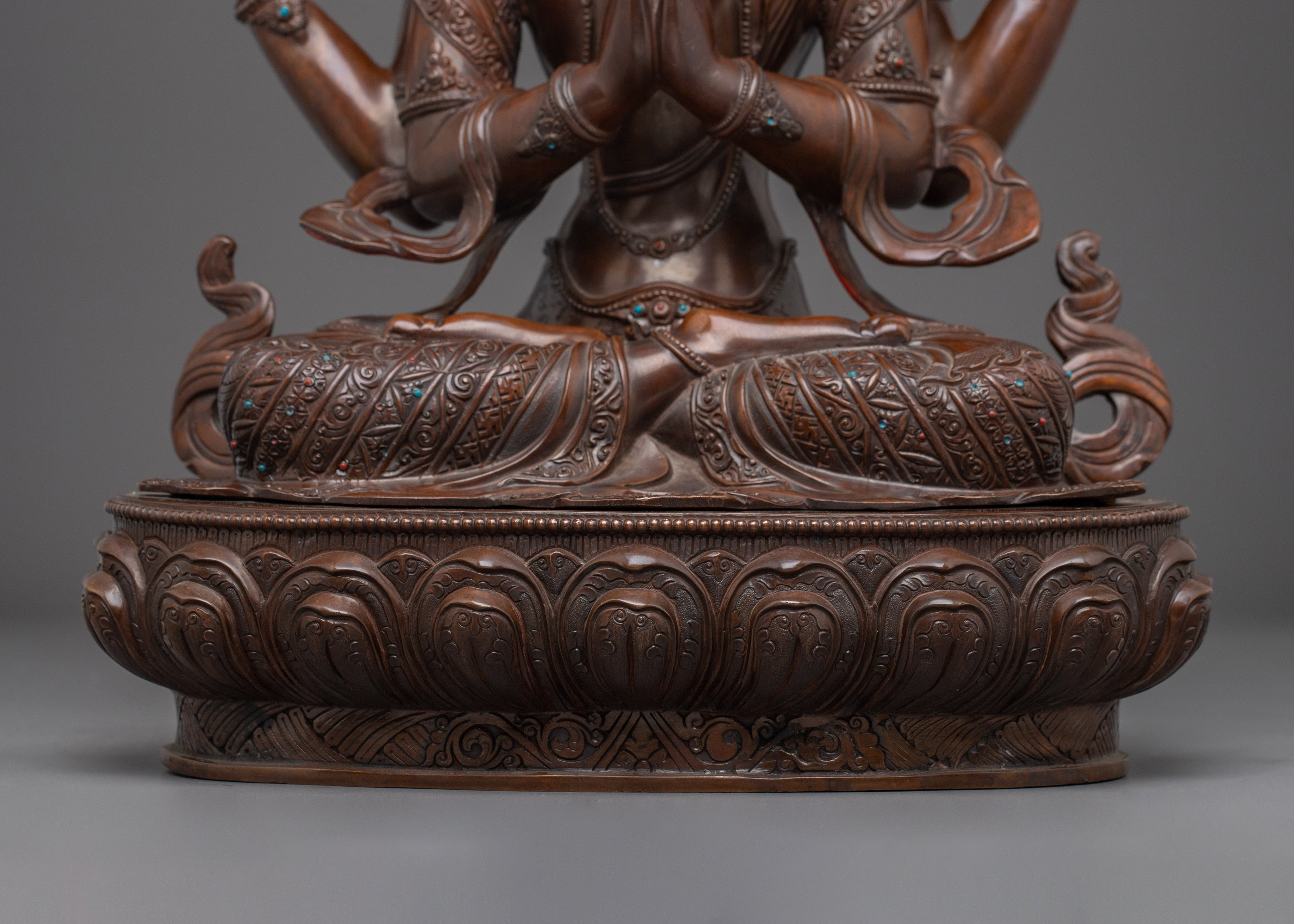 Statue of Chenrezig: Bodhisattva of Infinite Compassion