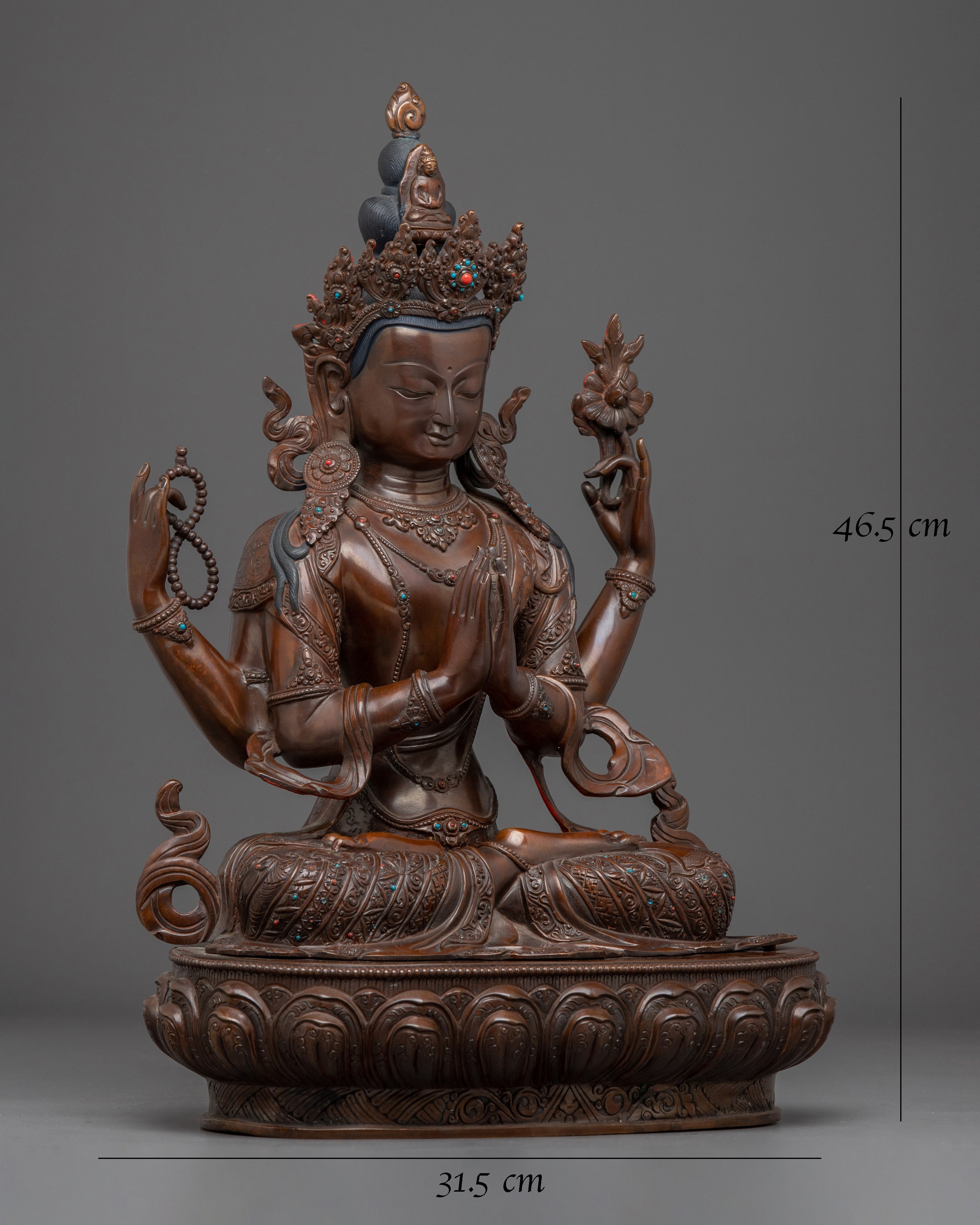 Chenrezig Statue: The Bodhisattva of Mercy and Compassion