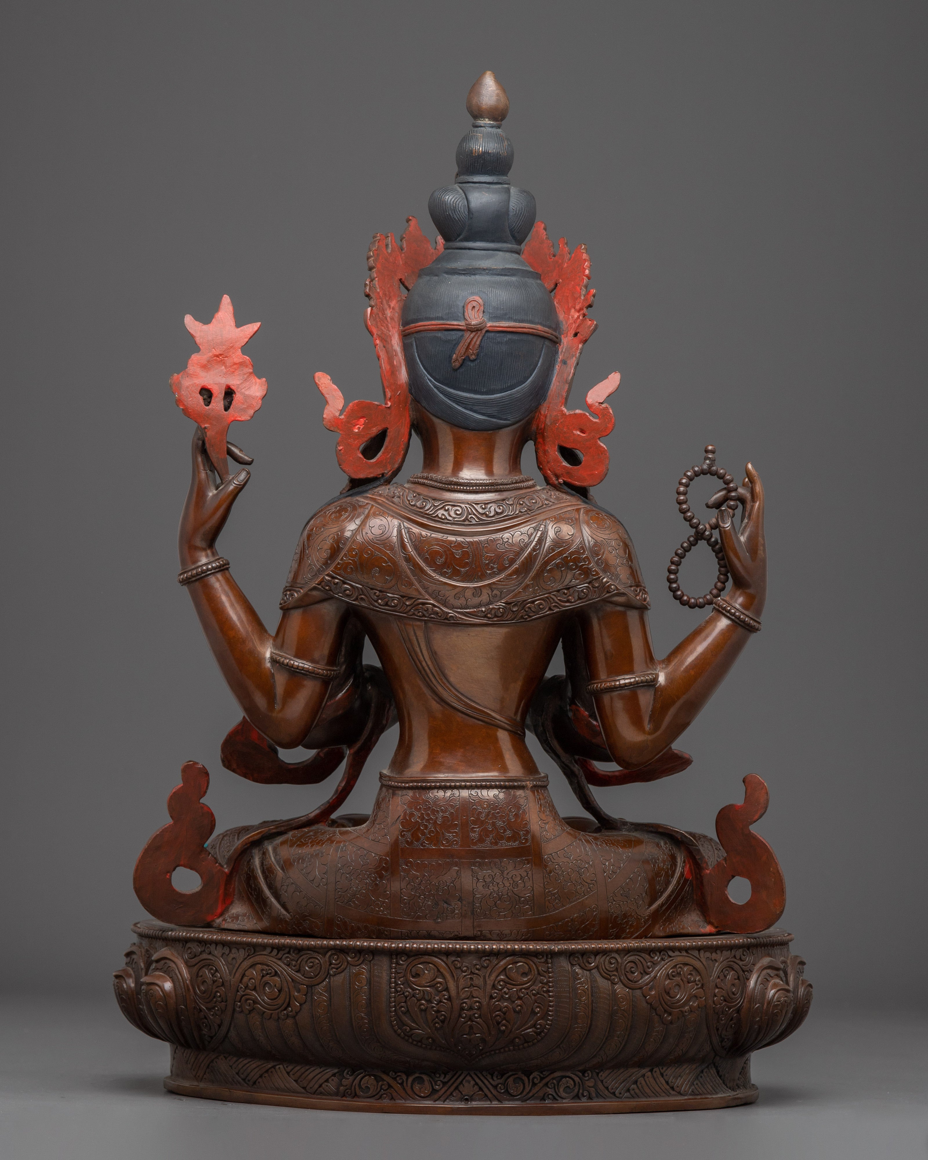 Statue of Chenrezig: Bodhisattva of Infinite Compassion
