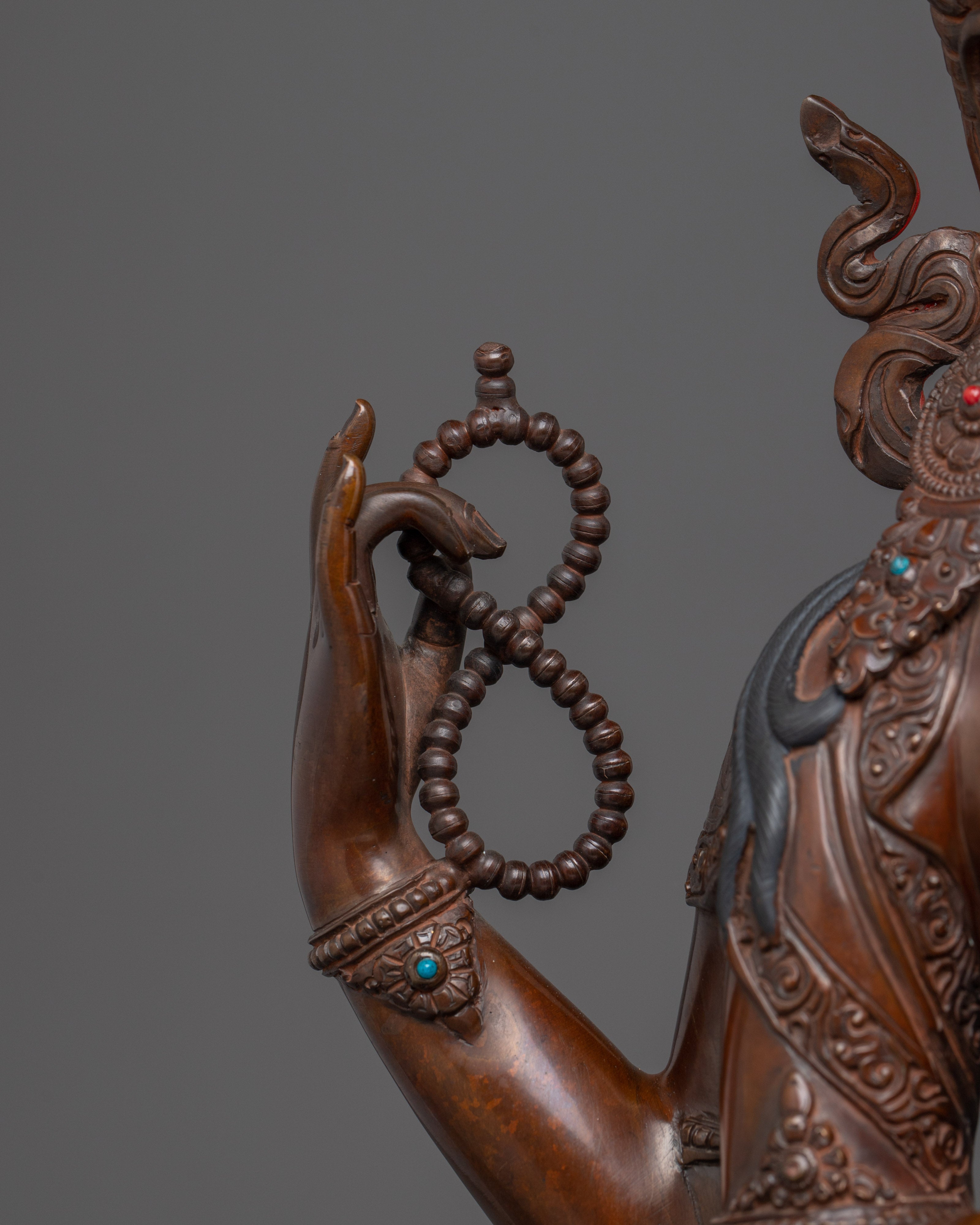 Statue of Chenrezig: Bodhisattva of Infinite Compassion