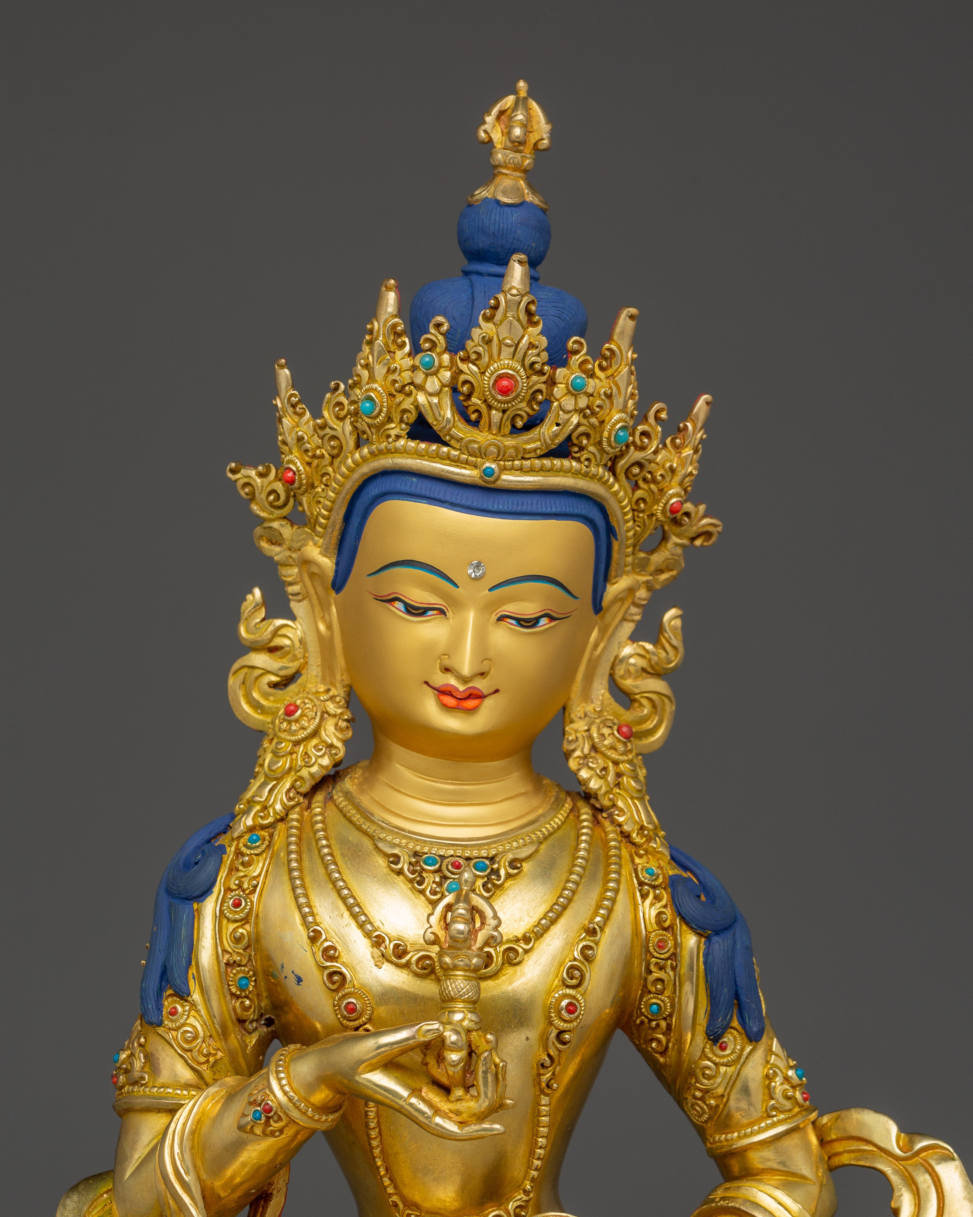 Vajrasattva Statue: Purifying Deity of Vajrayana Buddhism