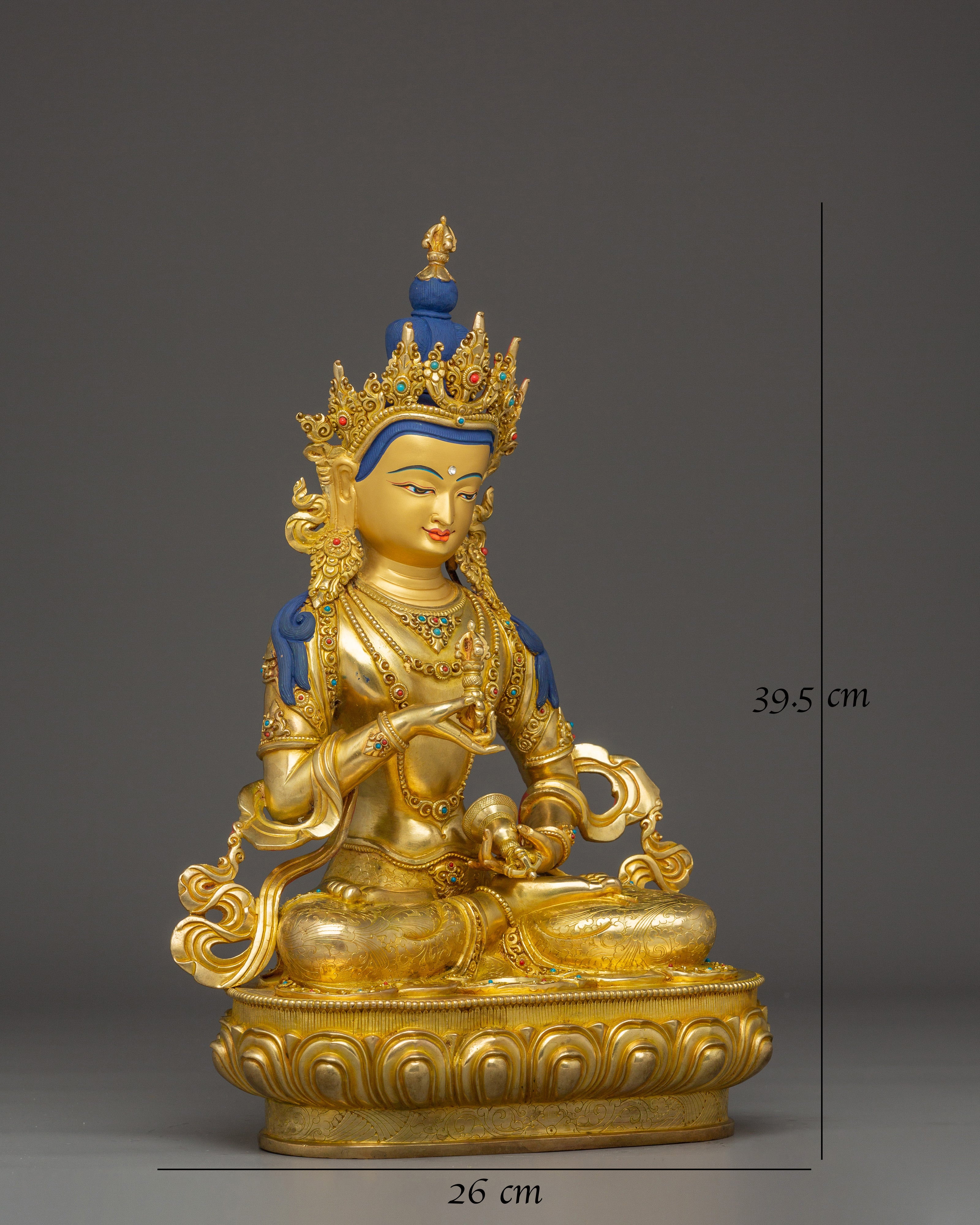 Vajrasattva Statue: Purifying Deity of Vajrayana Buddhism