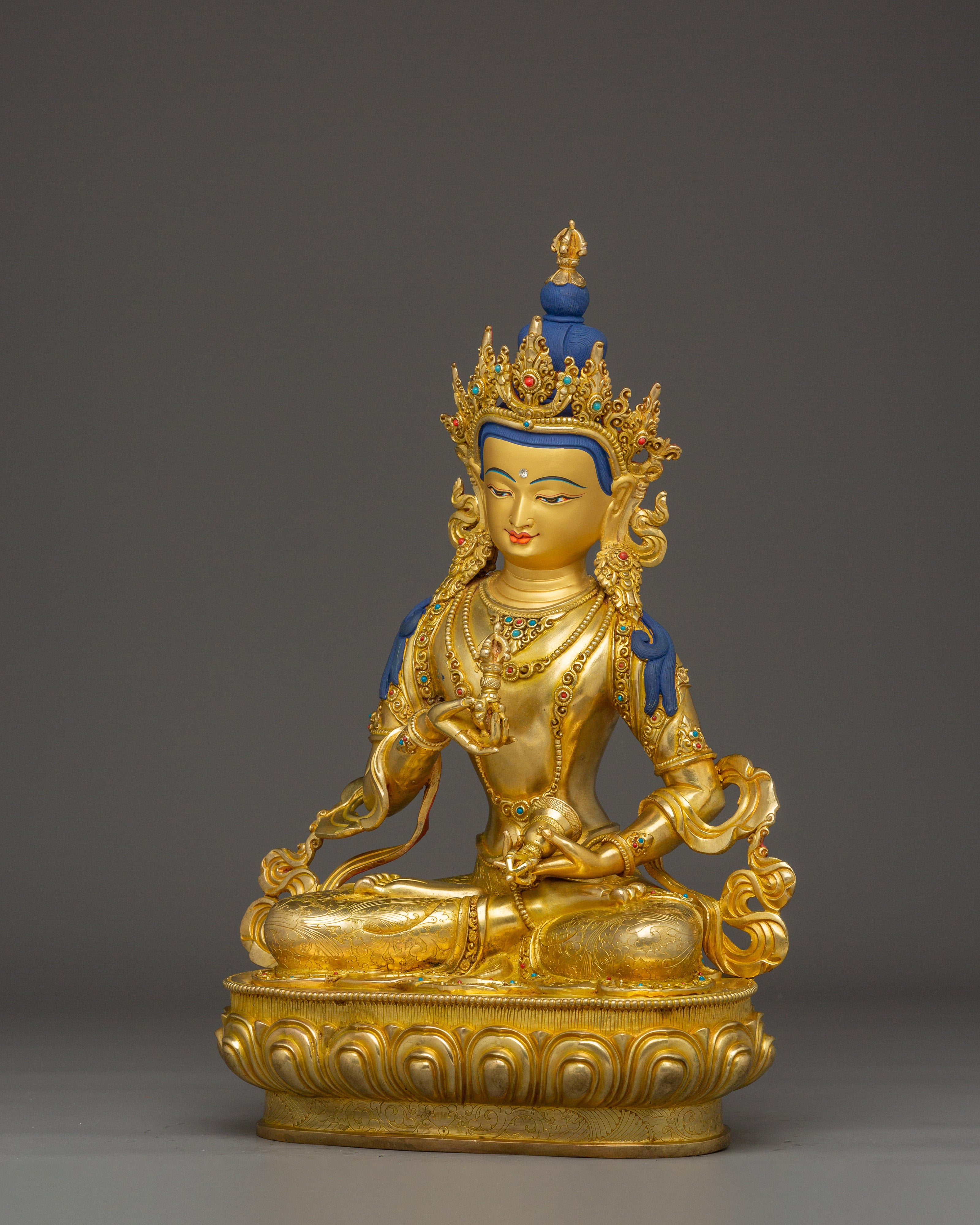 Vajrasattva Statue: Purifying Deity of Vajrayana Buddhism