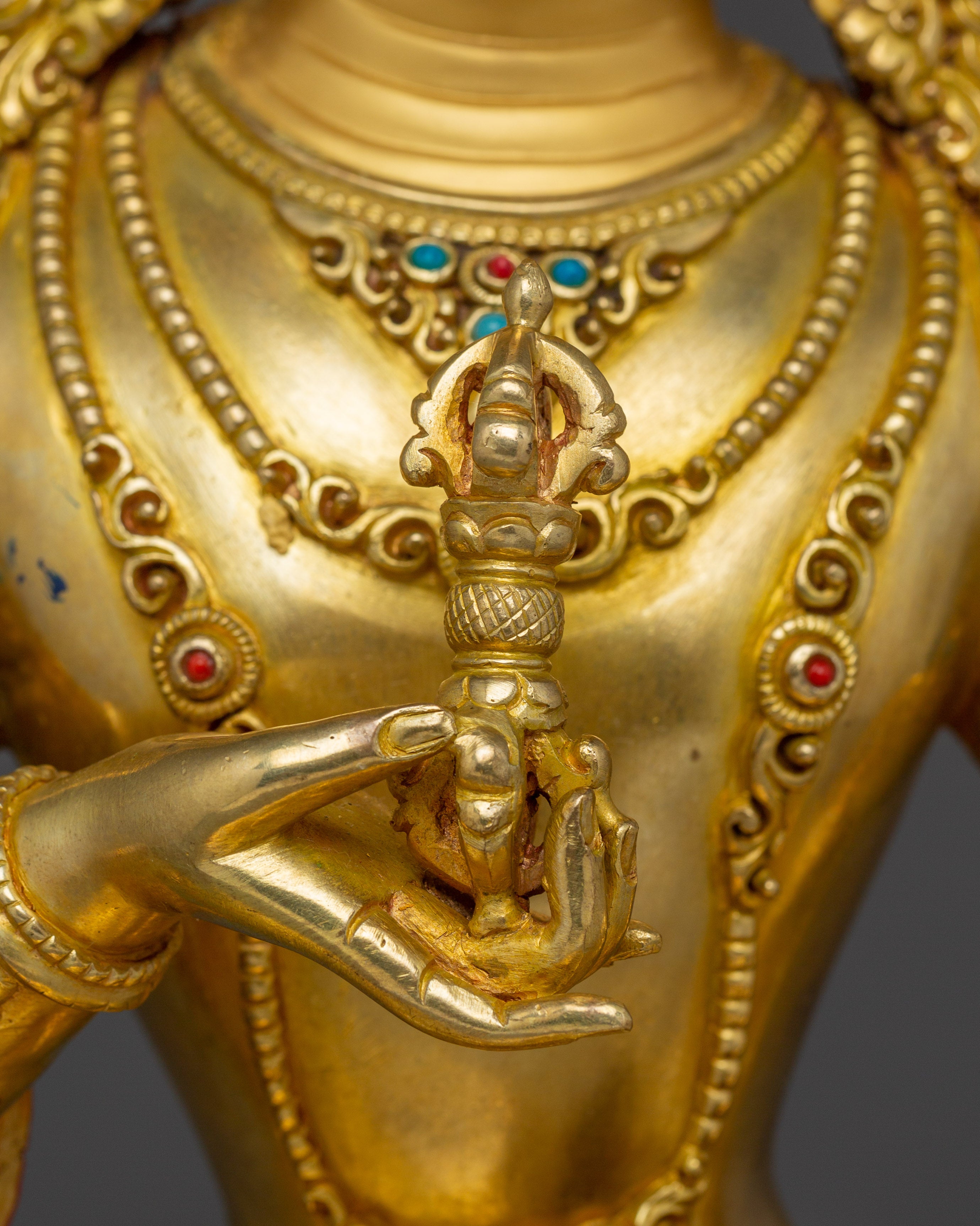 Vajrasattva Statue: Purifying Deity of Vajrayana Buddhism