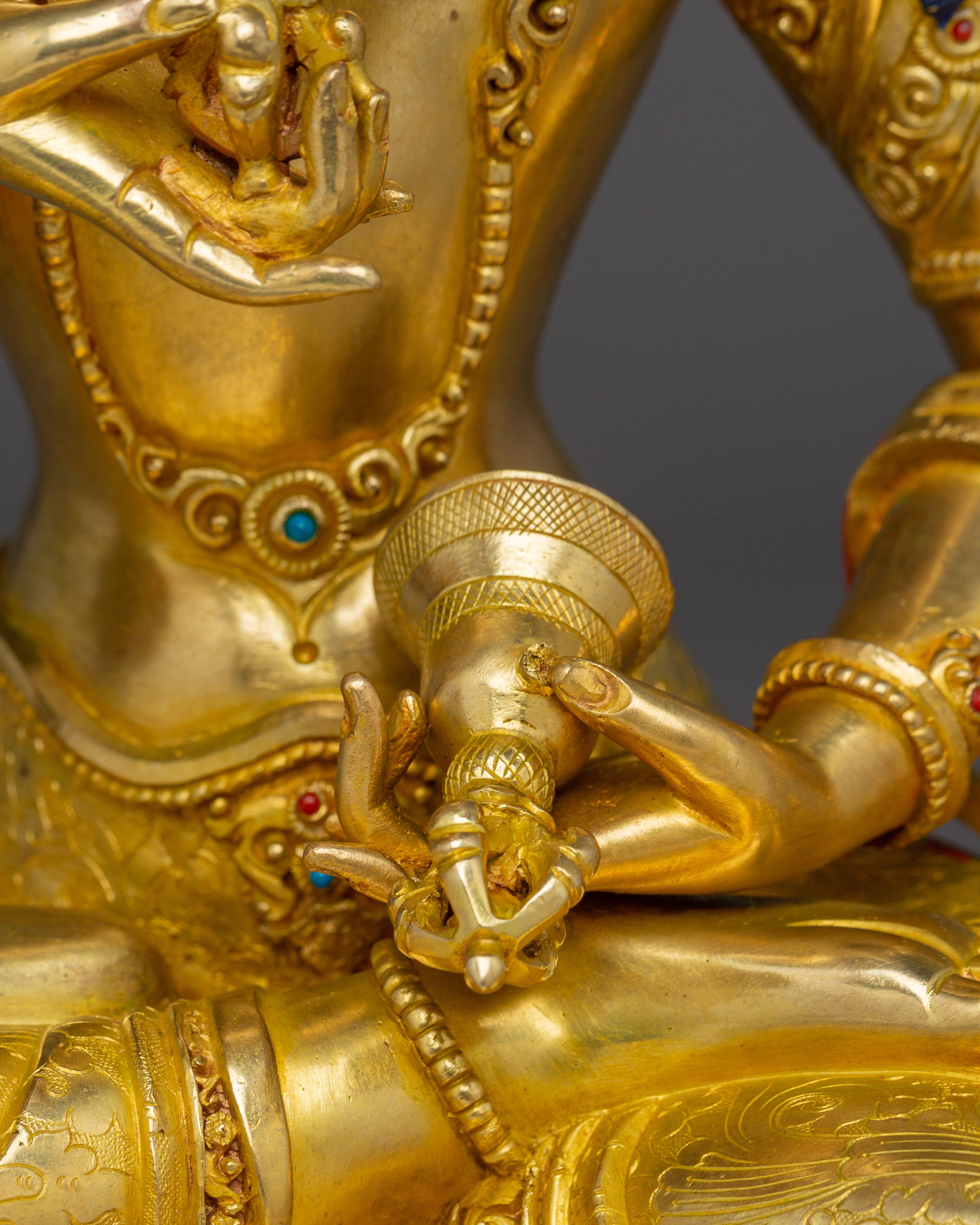 Vajrasattva Statue: Purifying Deity of Vajrayana Buddhism