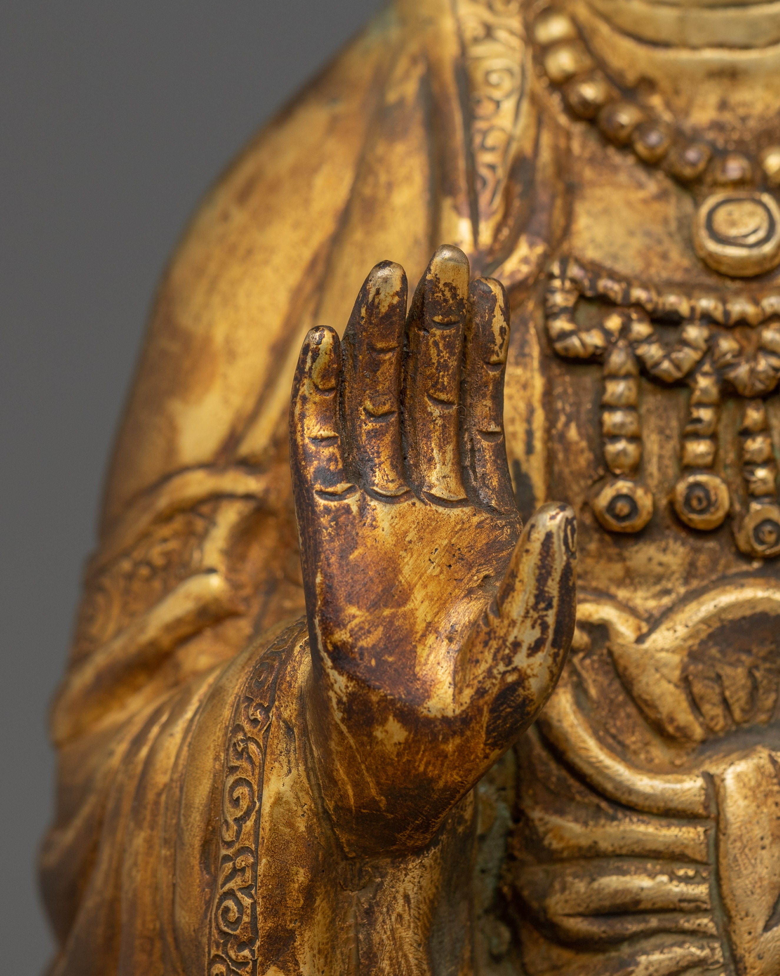 Copper Guanyin Statue | Manifestation of Avalokiteshvara