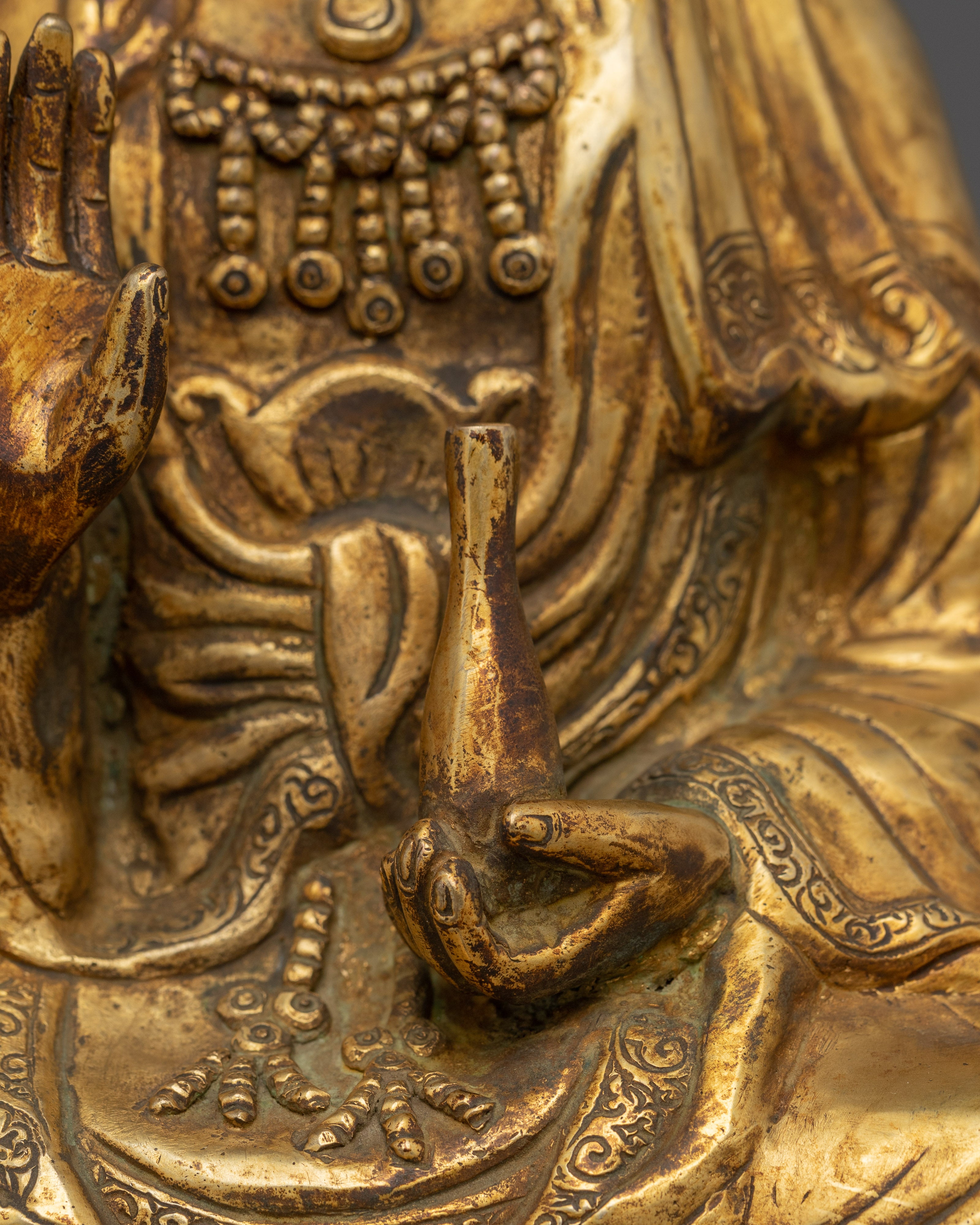 Copper Guanyin Statue | Manifestation of Avalokiteshvara