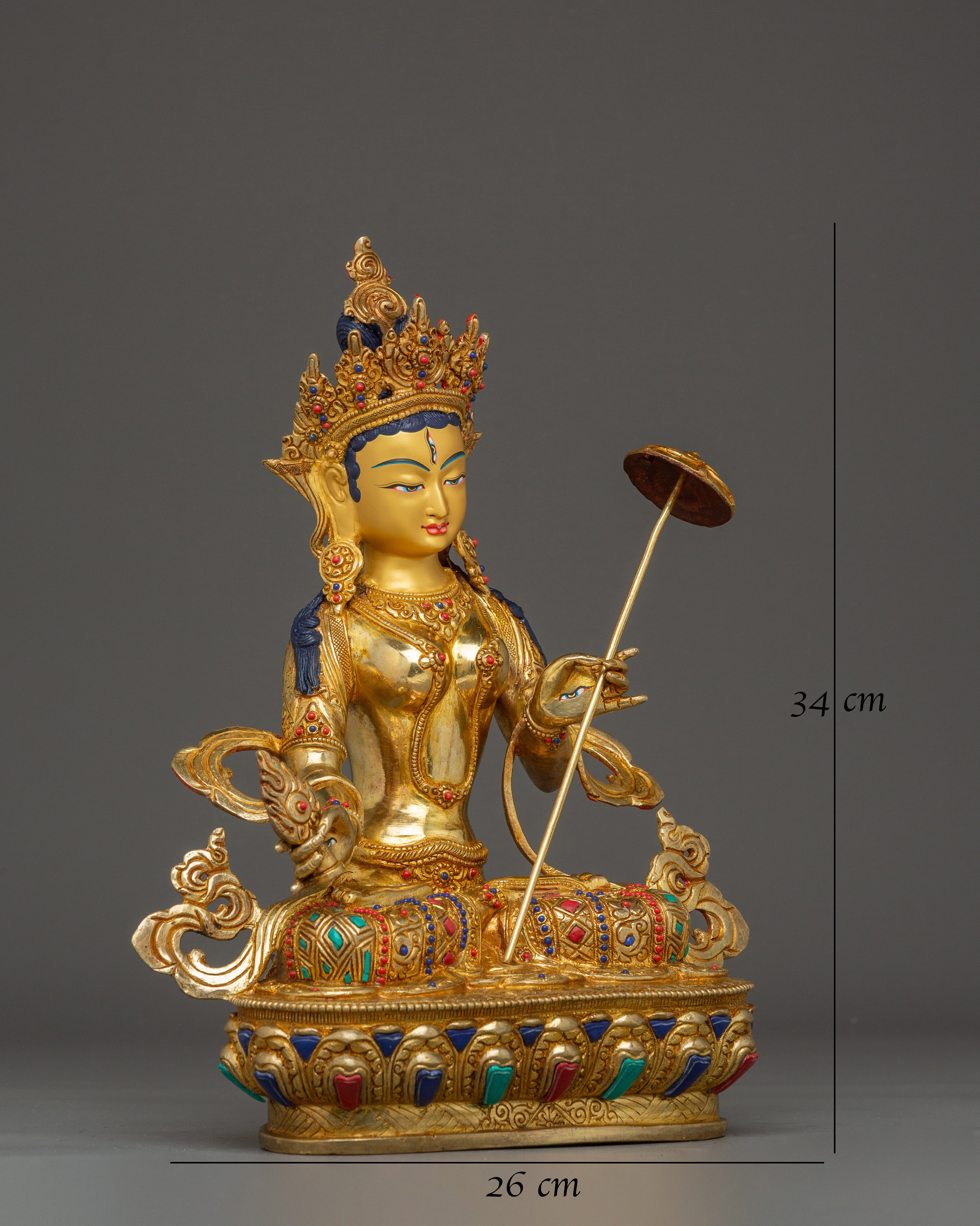 Parasol Protector Bodhisattva Dukar Statue