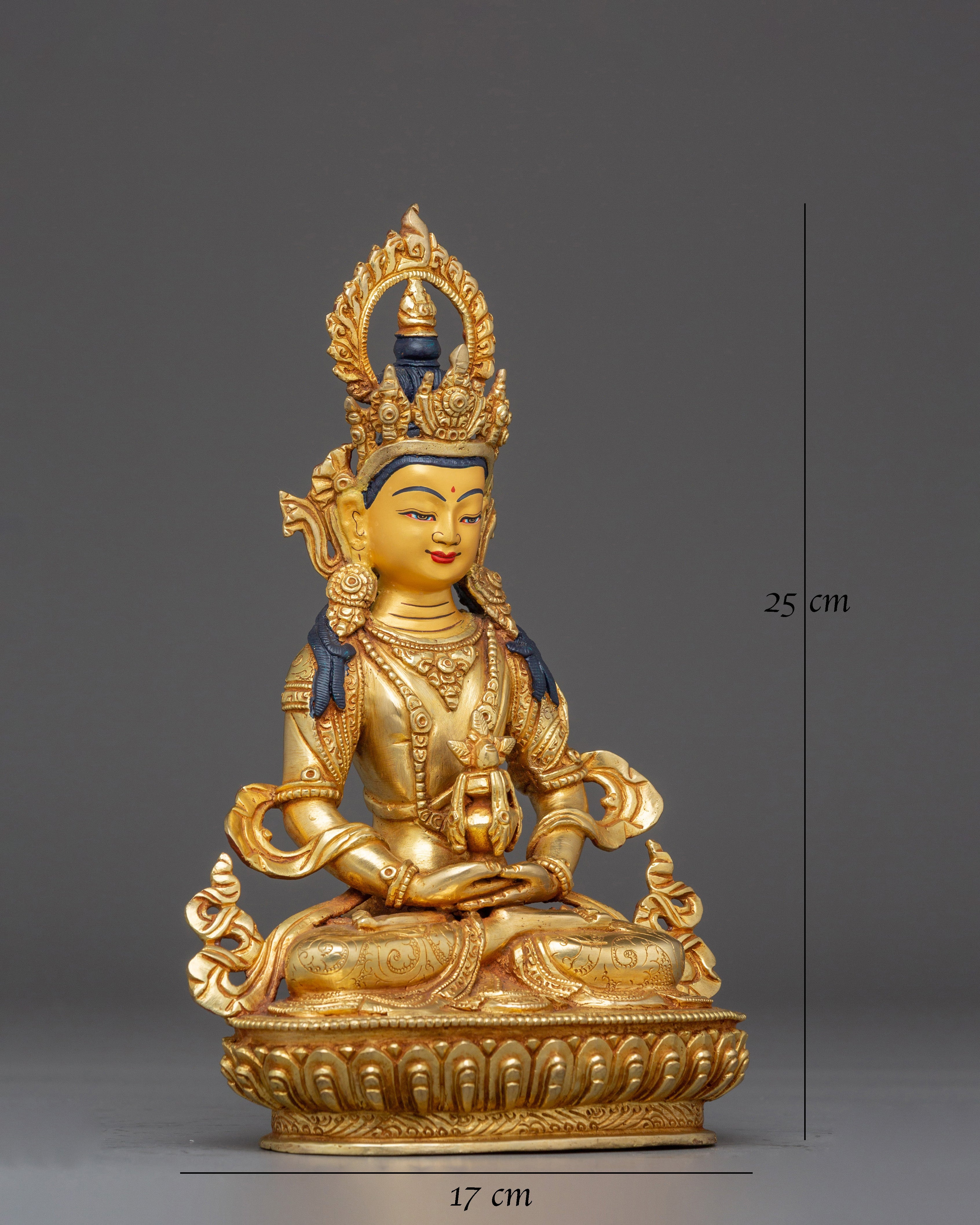 The Longevity Buddha Amitayus Handmade Statue
