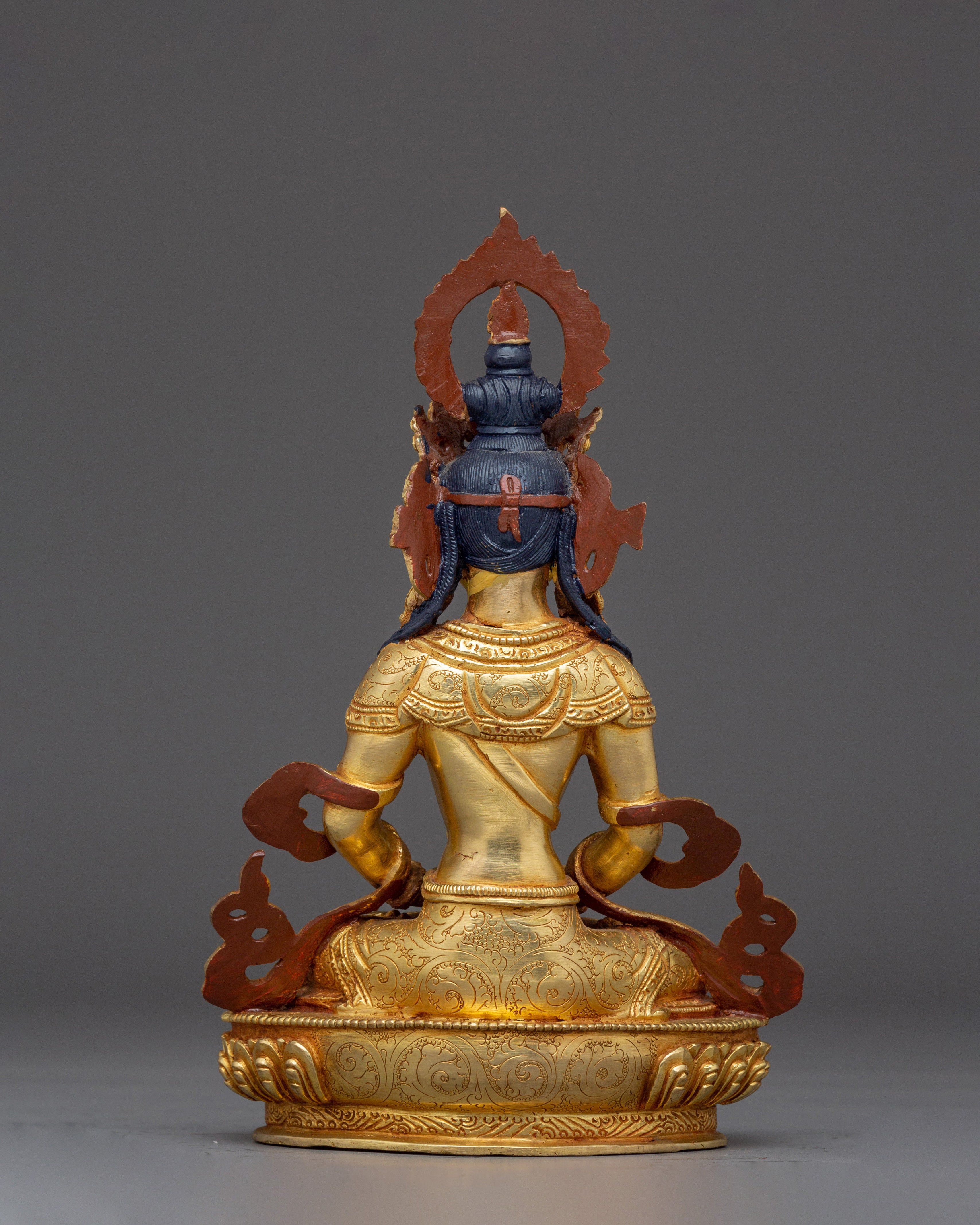 The Longevity Buddha Amitayus Handmade Statue