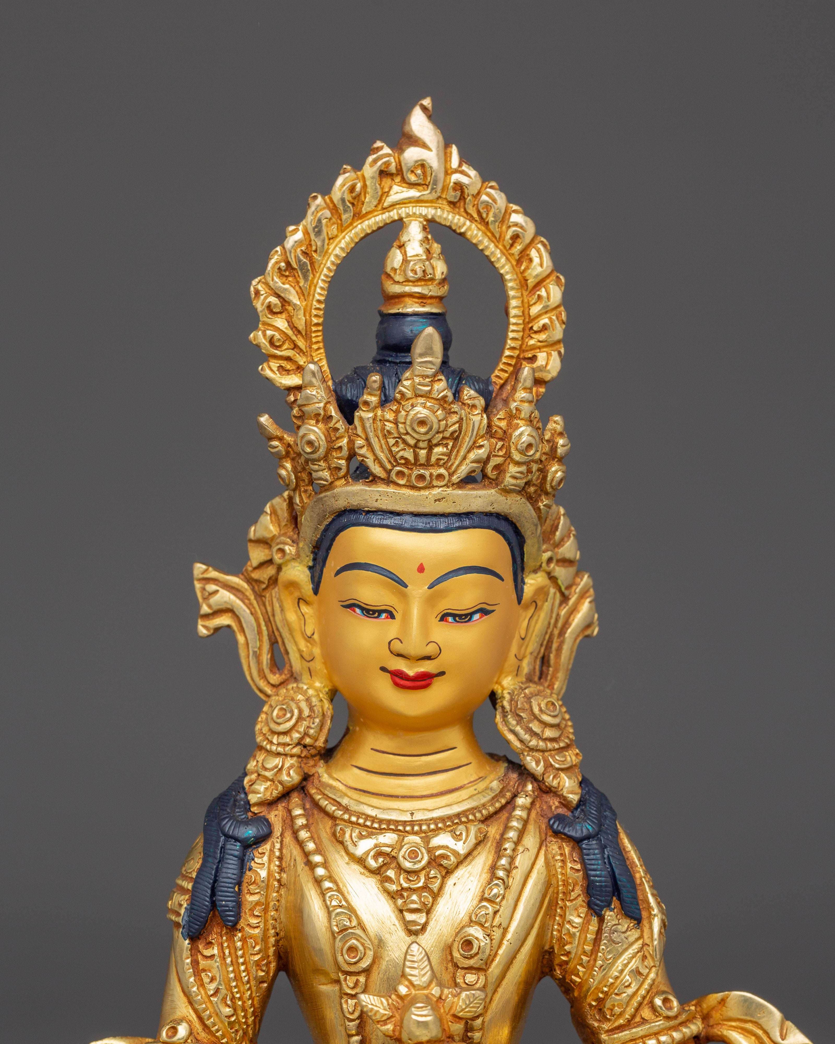 The Longevity Buddha Amitayus Handmade Statue