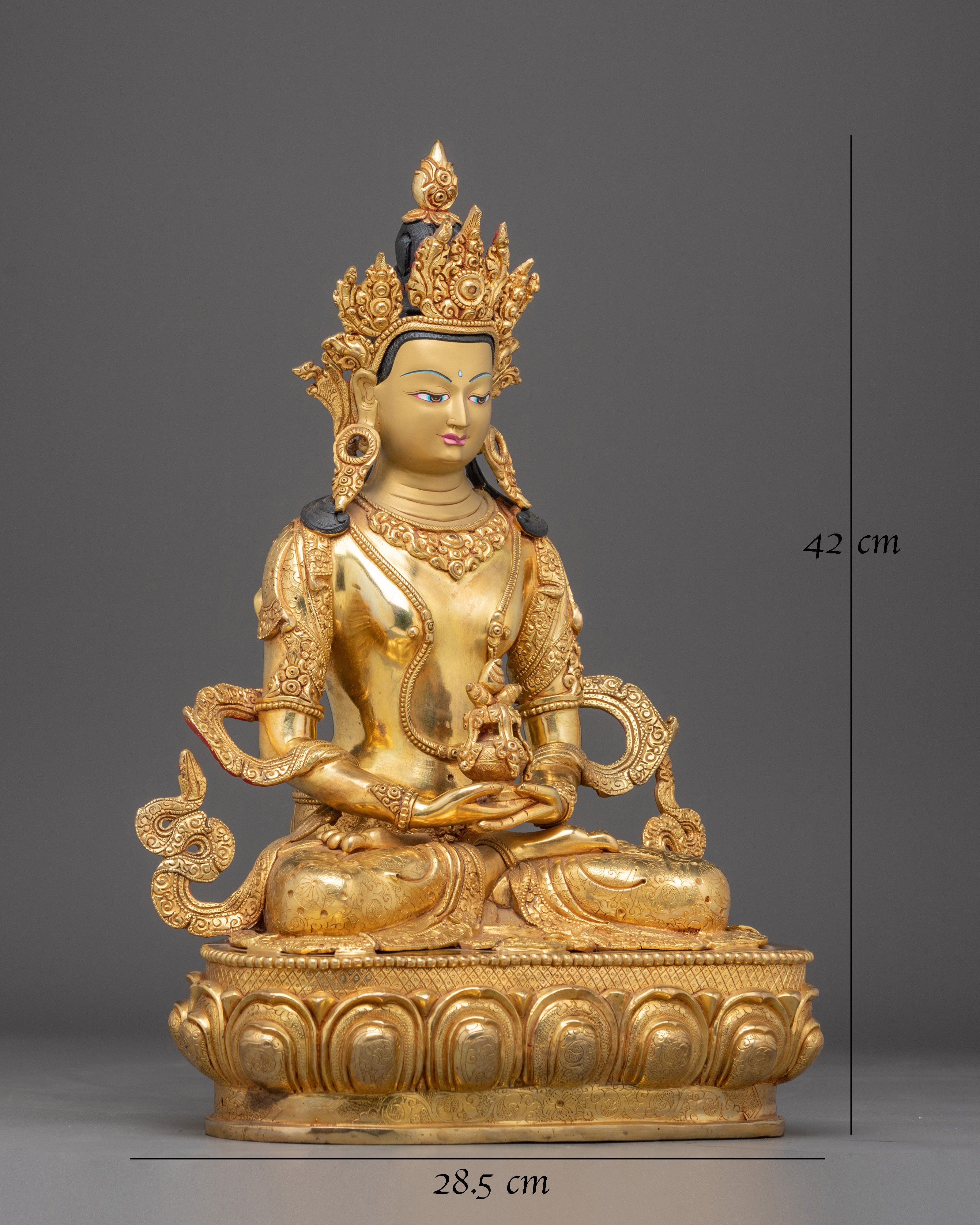 Statue of Longevity Icon Amitayus | Buddha of Infinite Light