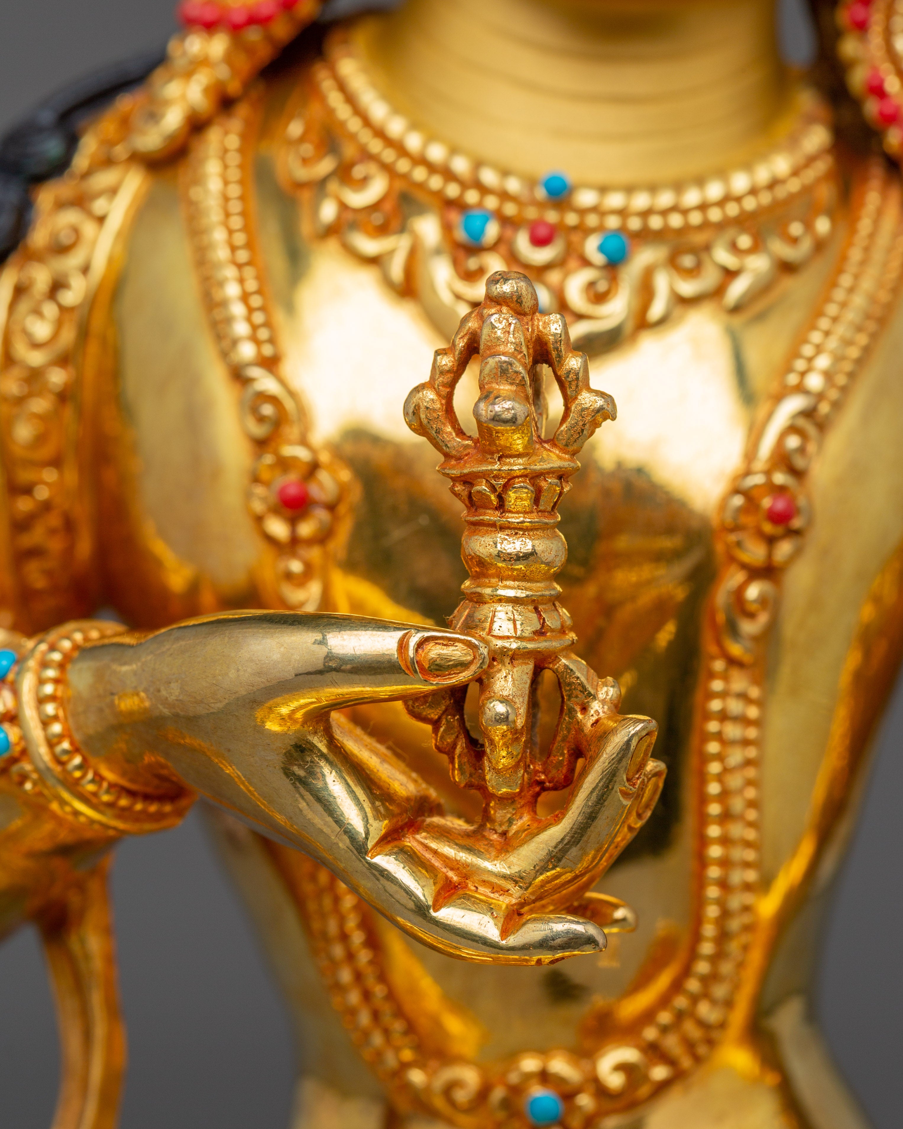 Himalayan Vajrasattva Icon | Handcrafted Purification Deity