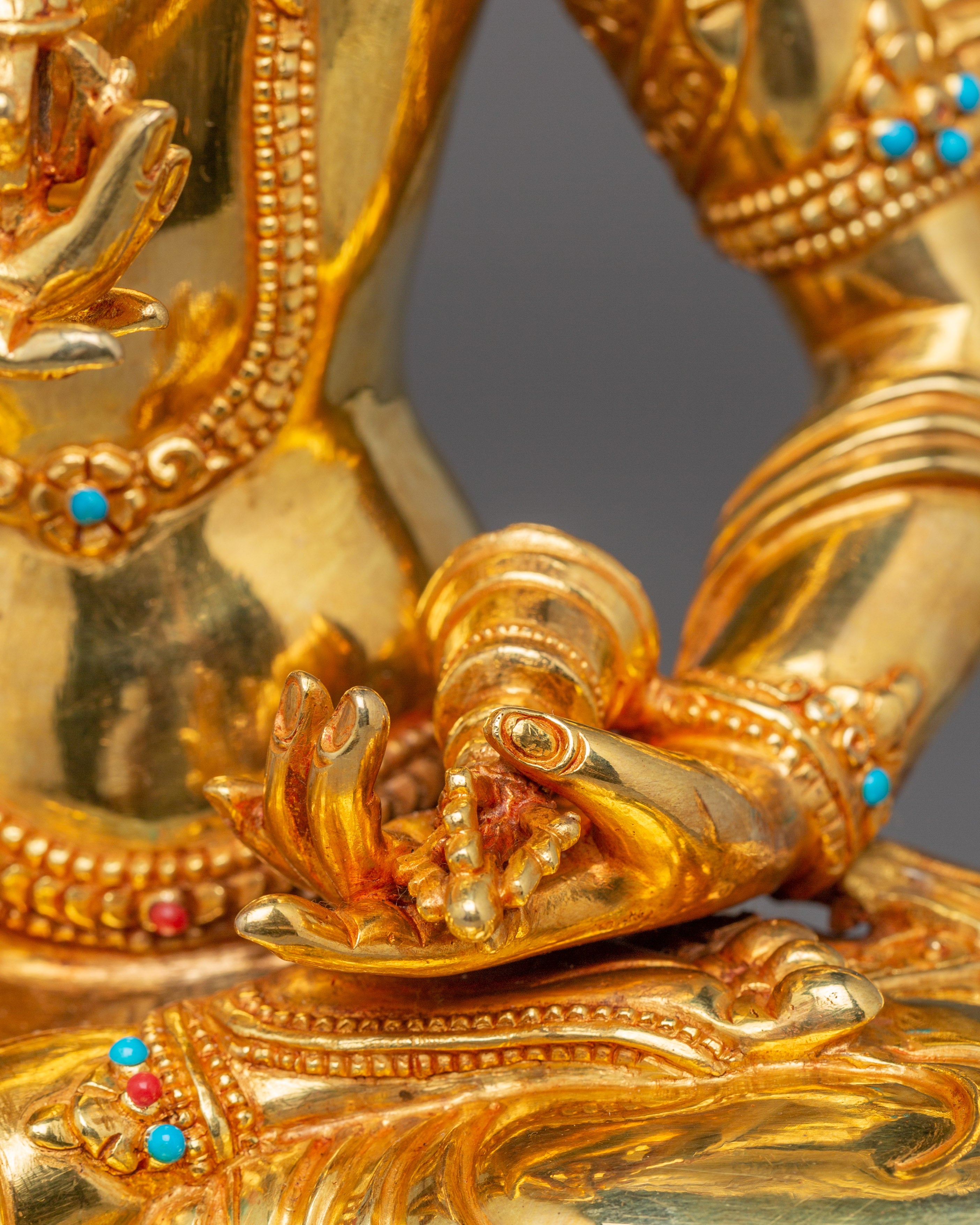 Himalayan Vajrasattva Icon | Handcrafted Purification Deity