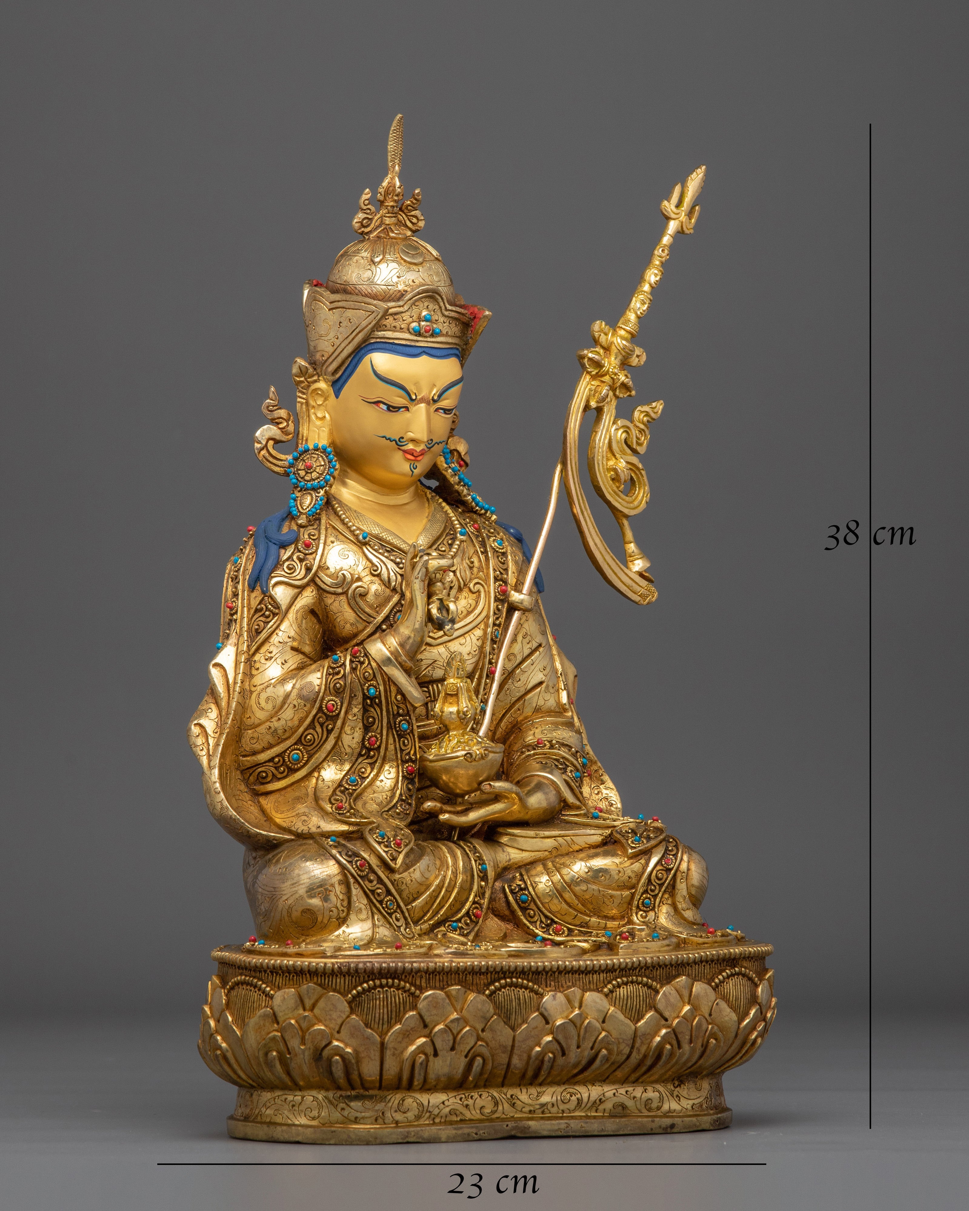 Guru Tsokye Dorje Art: Peaceful Form of Guru Rinpoche