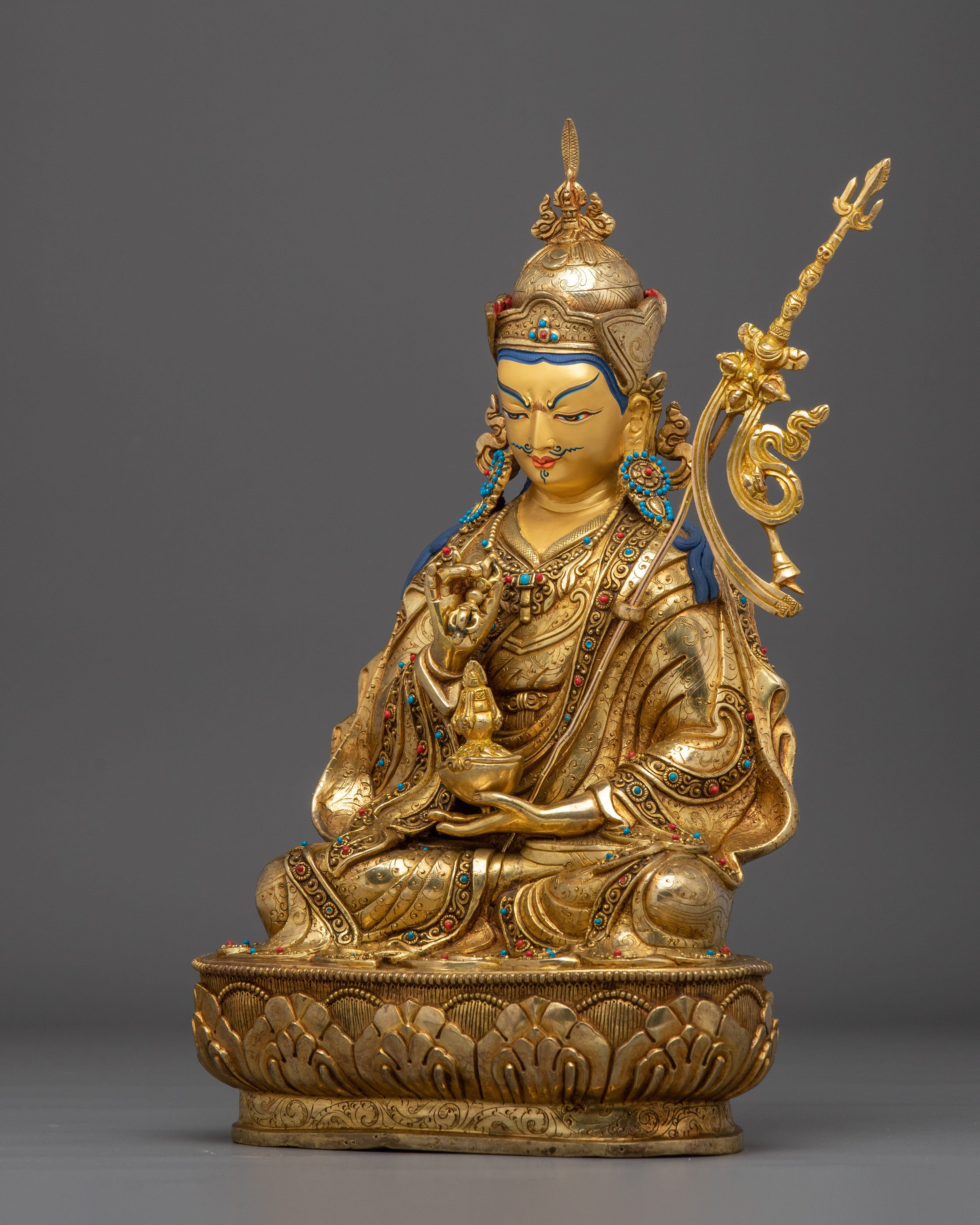 Guru Tsokye Dorje Art: Peaceful Form of Guru Rinpoche