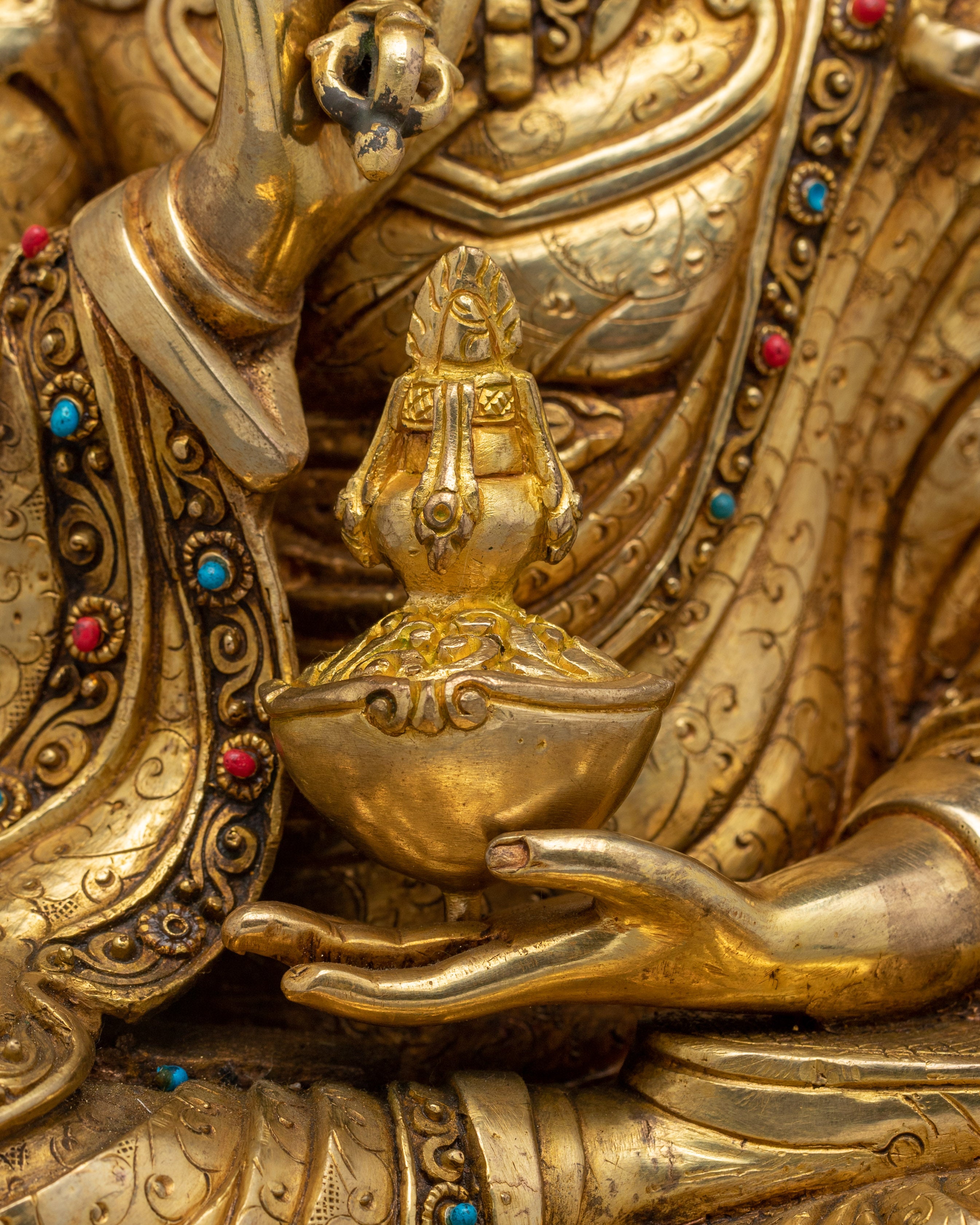 Guru Tsokye Dorje Art: Peaceful Form of Guru Rinpoche