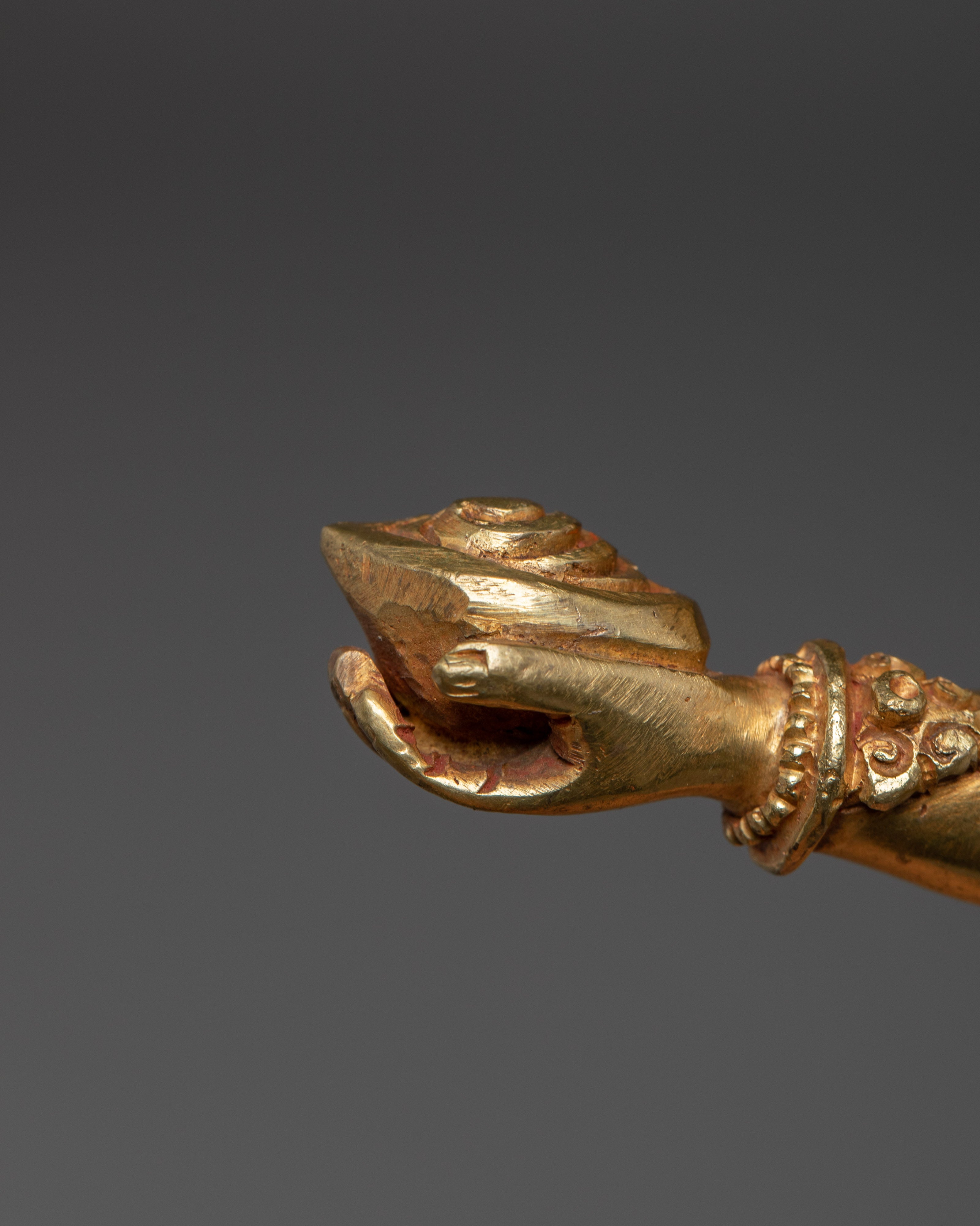 Yamantaka Artwork in 24K Gold Gilded | Tibetan Protector Deity Sculpture