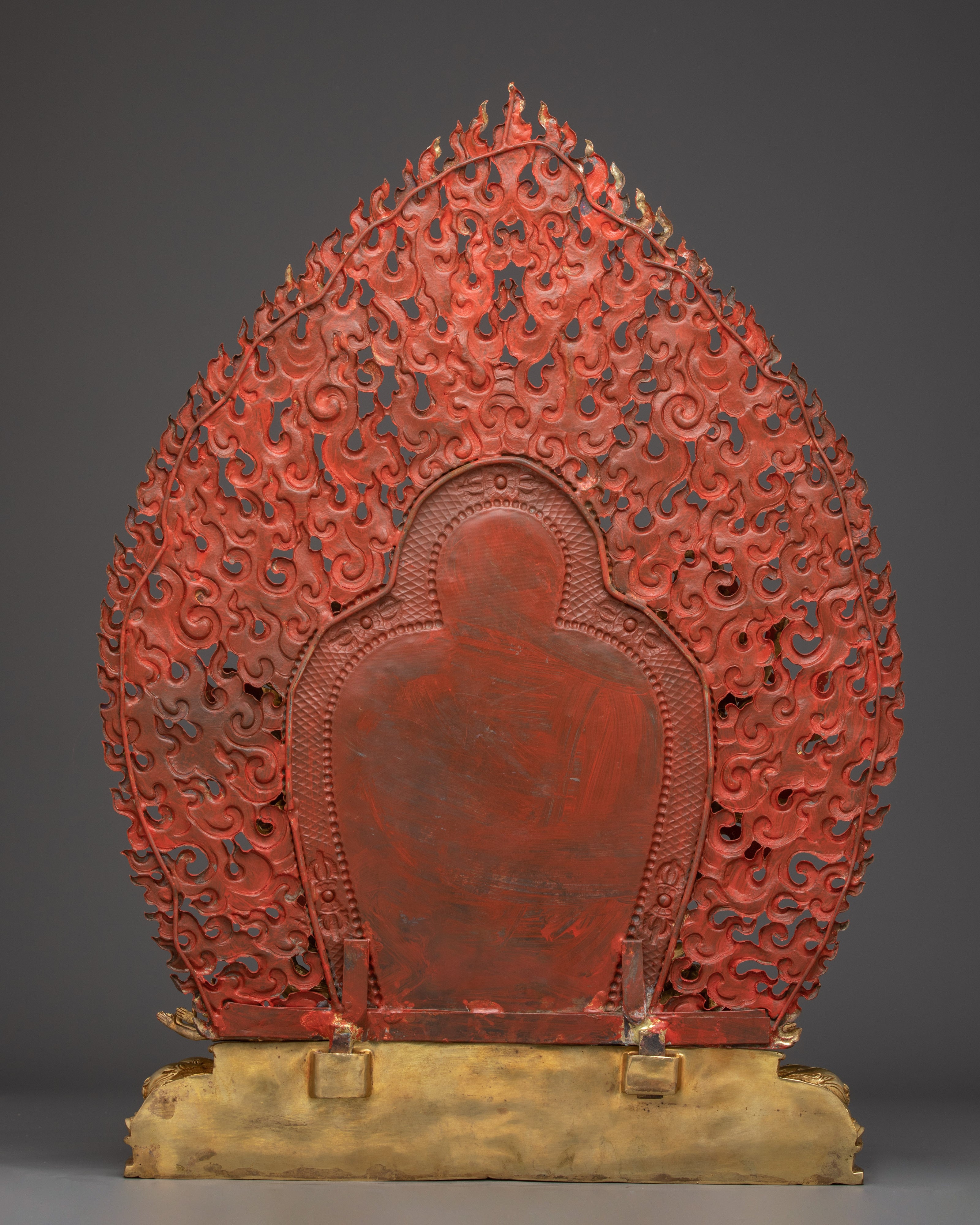 Yamantaka Artwork in 24K Gold Gilded | Tibetan Protector Deity Sculpture