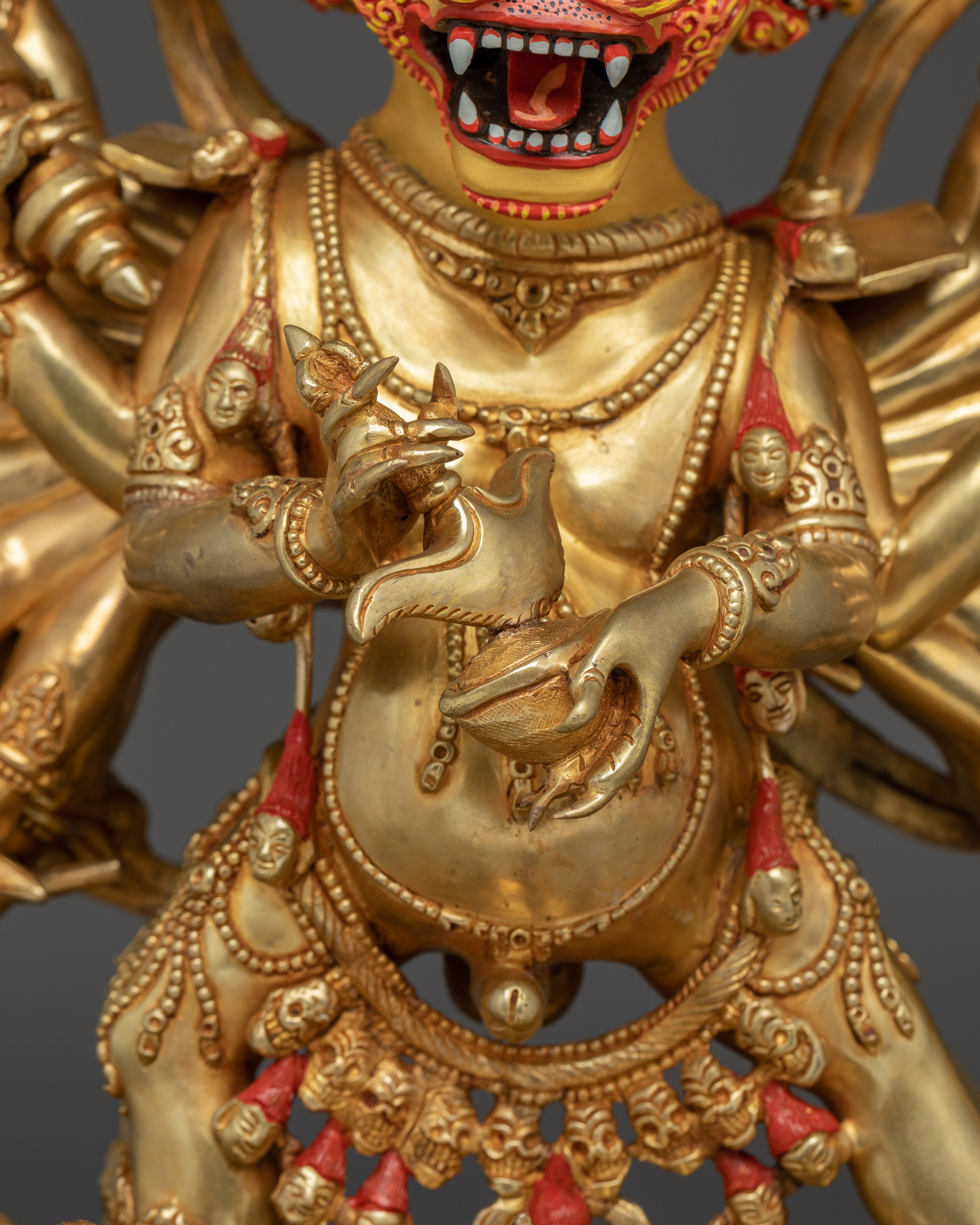Tibetan Protector Yamantaka Deity - Traditional Artwork