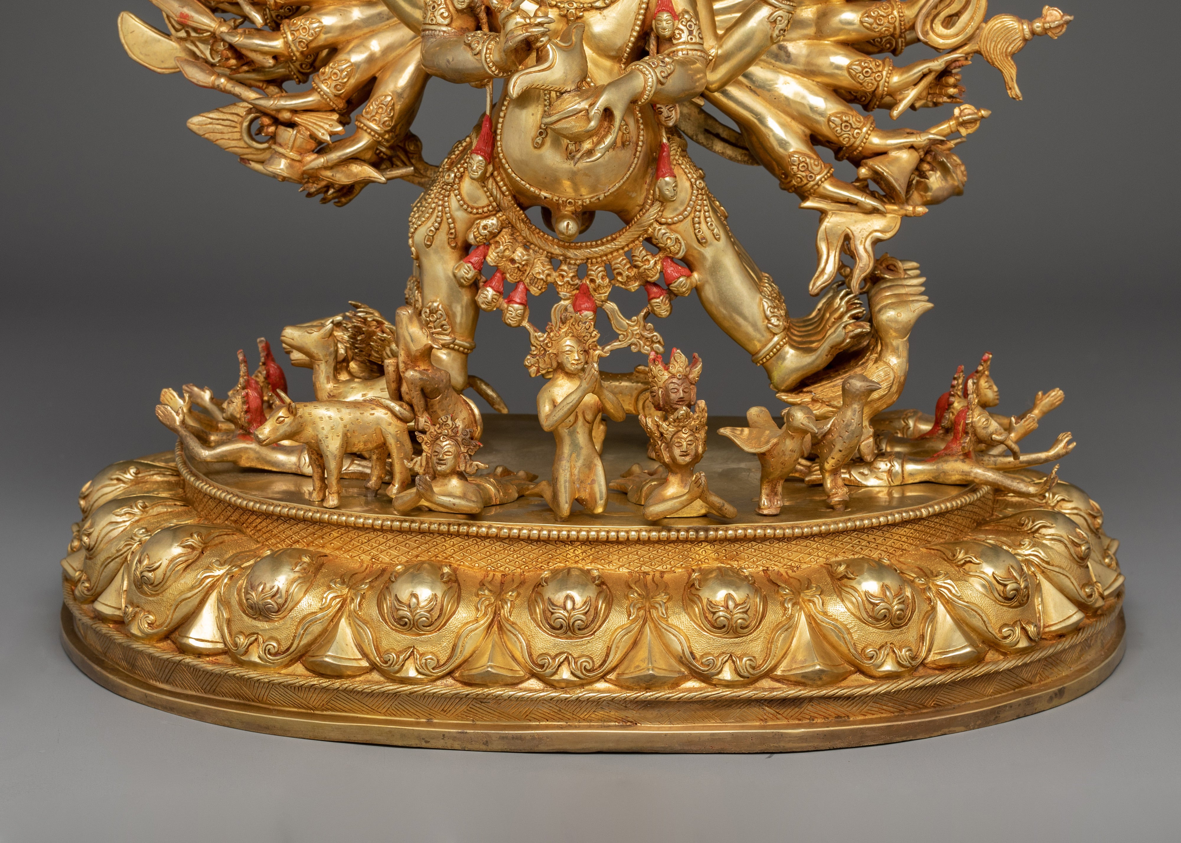 Tibetan Protector Yamantaka Deity - Traditional Artwork
