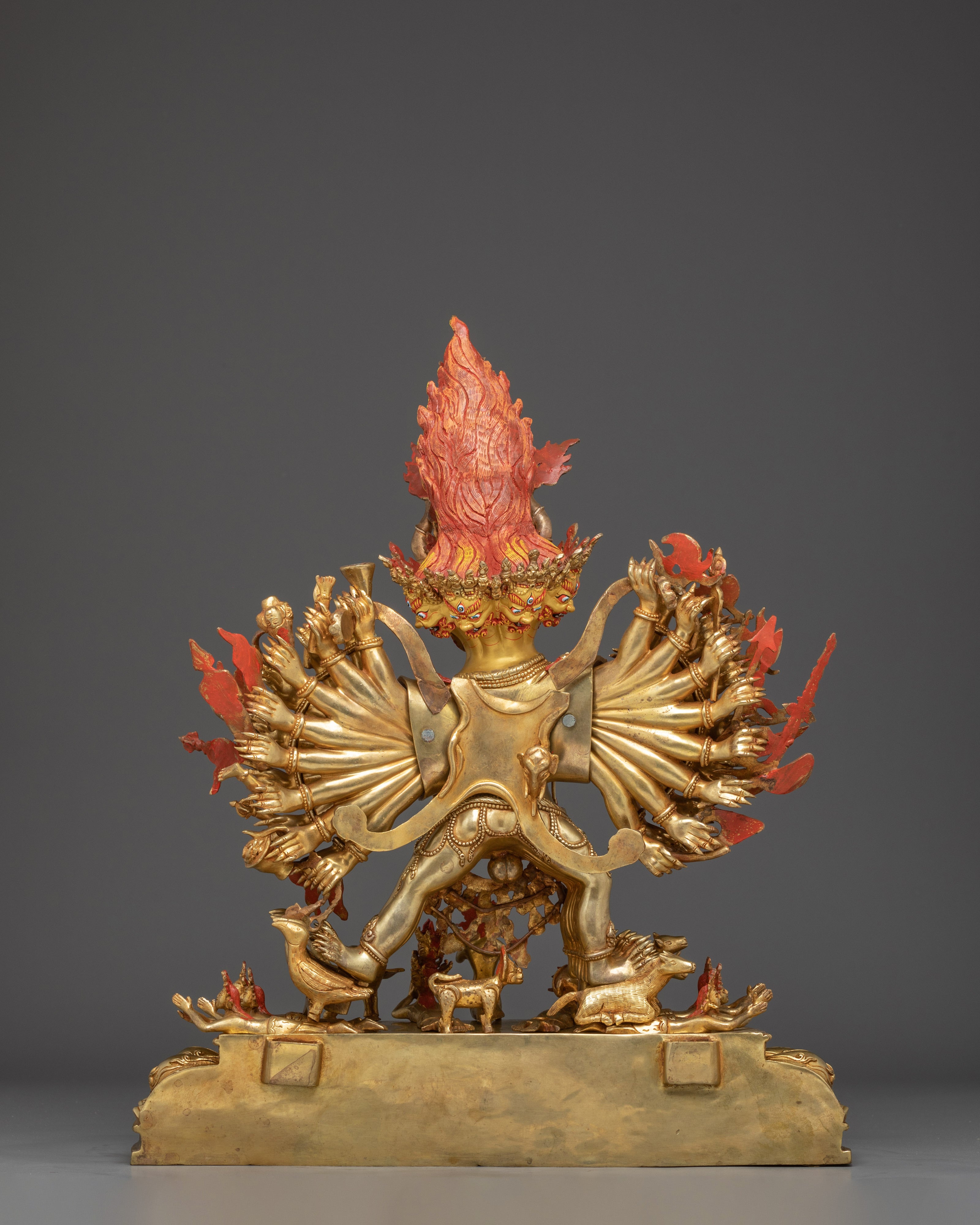 Tibetan Protector Yamantaka Deity - Traditional Artwork