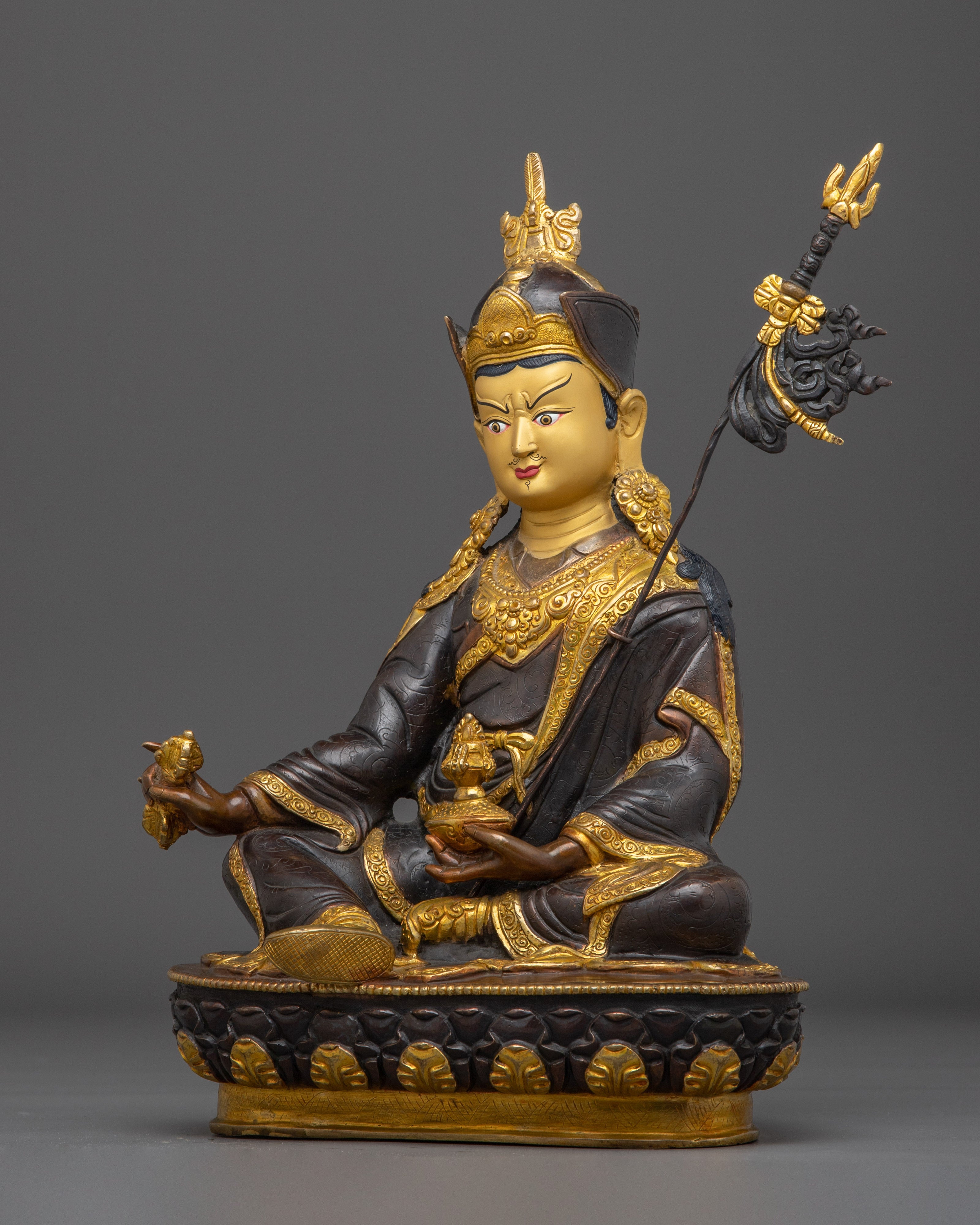 13.4 Inches Guru Rinpoche Statue | Padmasambhava for Enlightenment