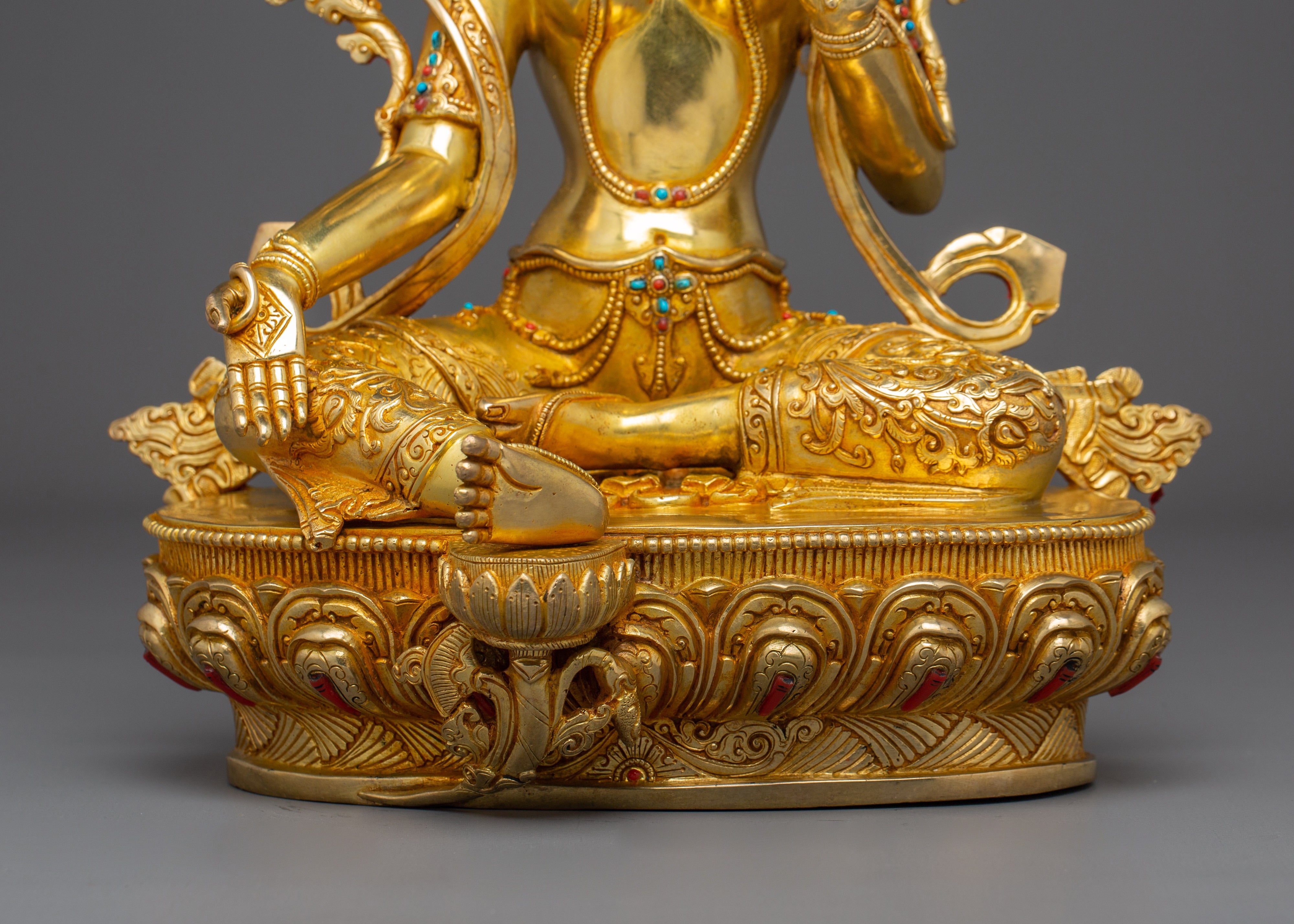 Green Tara Handmade Figurine | Mother of Liberation