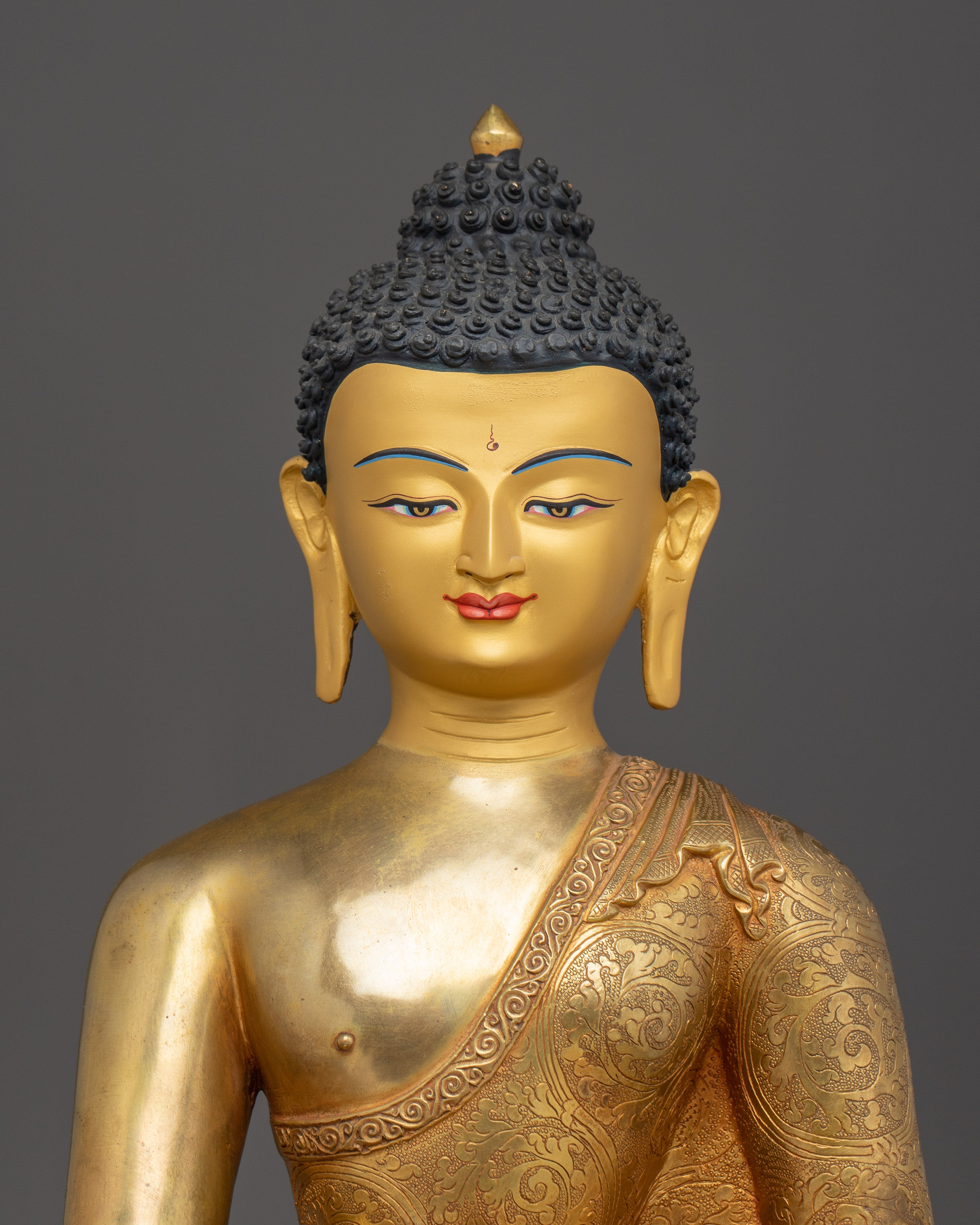 Peaceful Medicine Buddha Statue for Healing