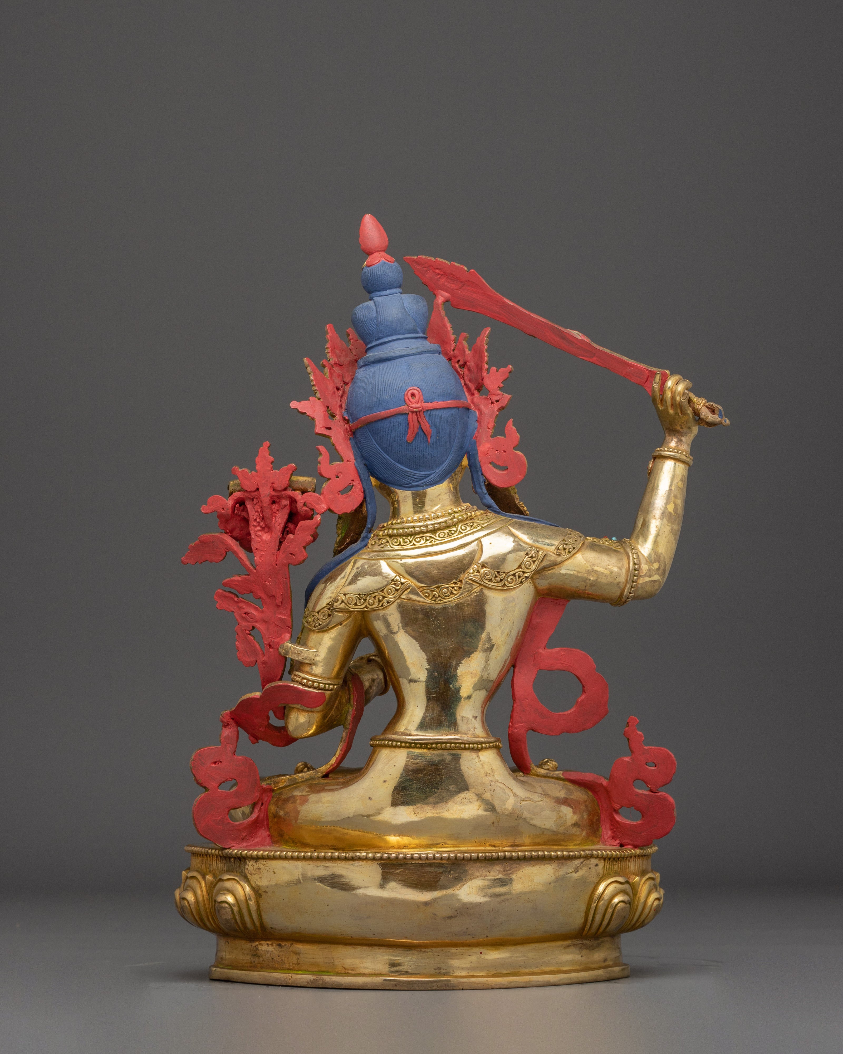 Divine Wisdom Bodhisattva Manjushri Statue