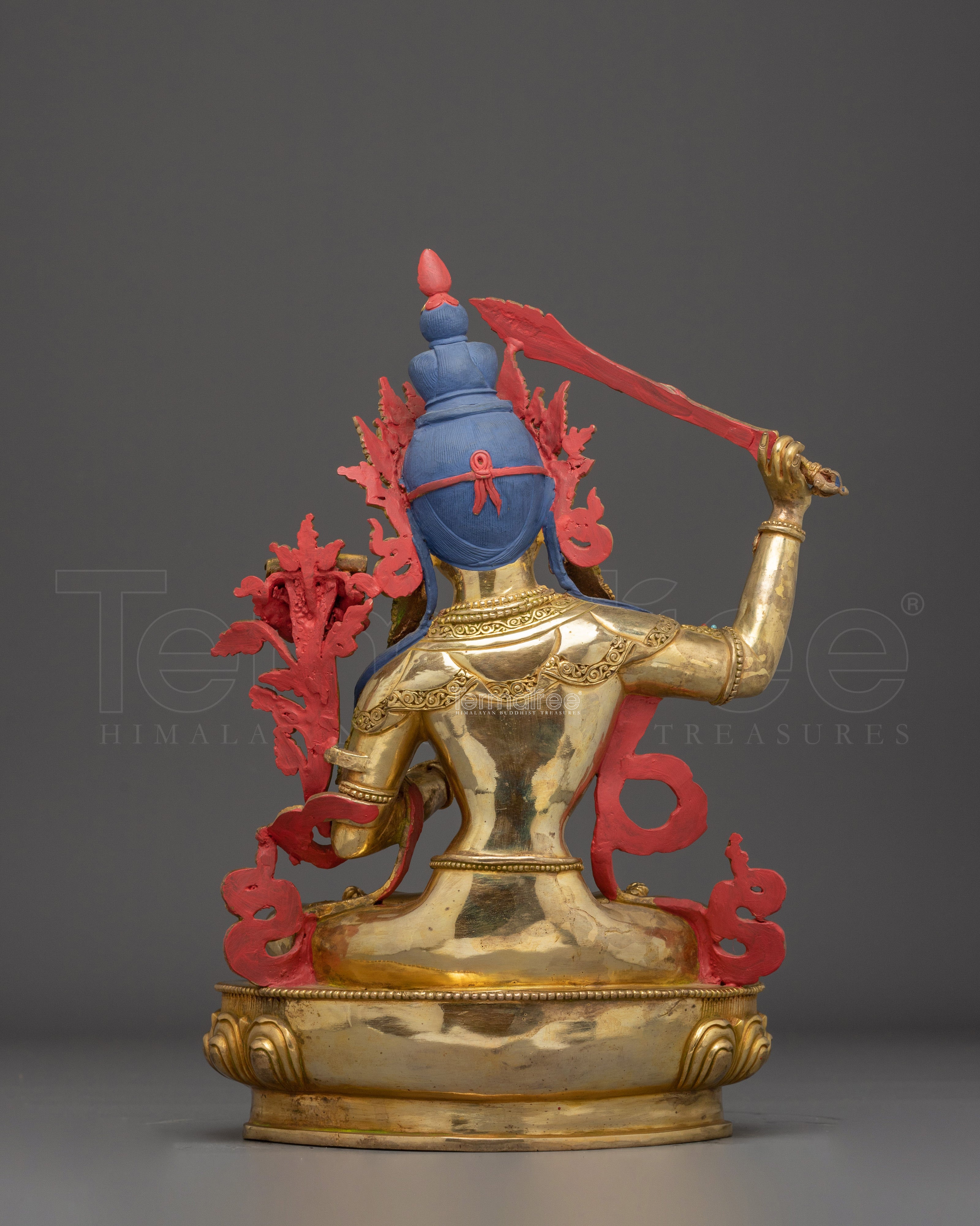 Divine Wisdom Bodhisattva Manjushri Statue