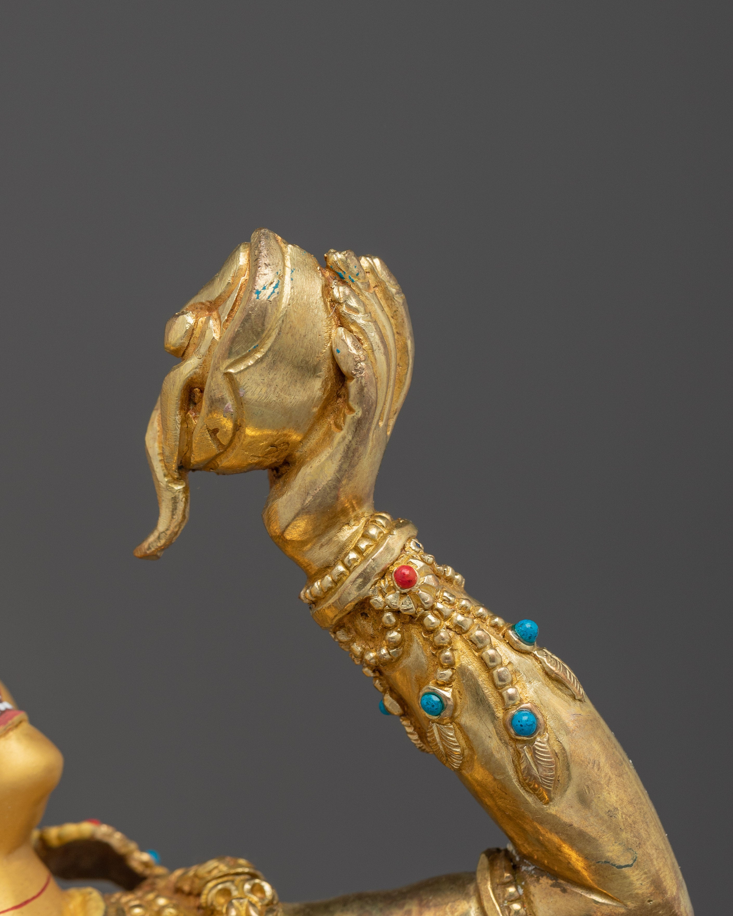 The Golden Vajrayogini Statue | Tantric Deity for Spiritual Empowerment