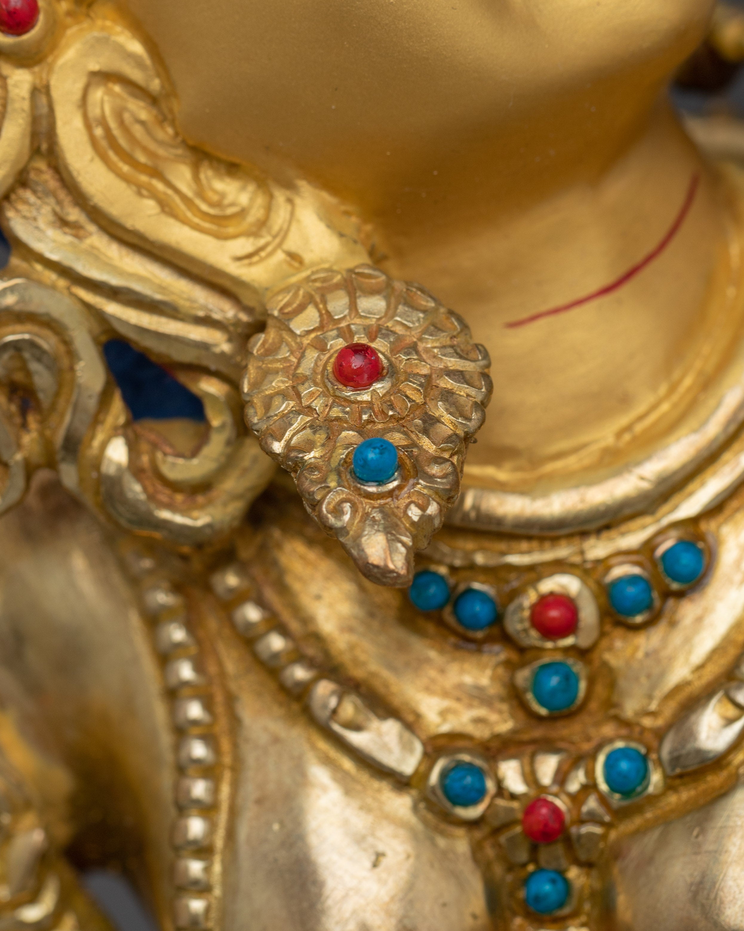 The Golden Vajrayogini Statue | Tantric Deity for Spiritual Empowerment