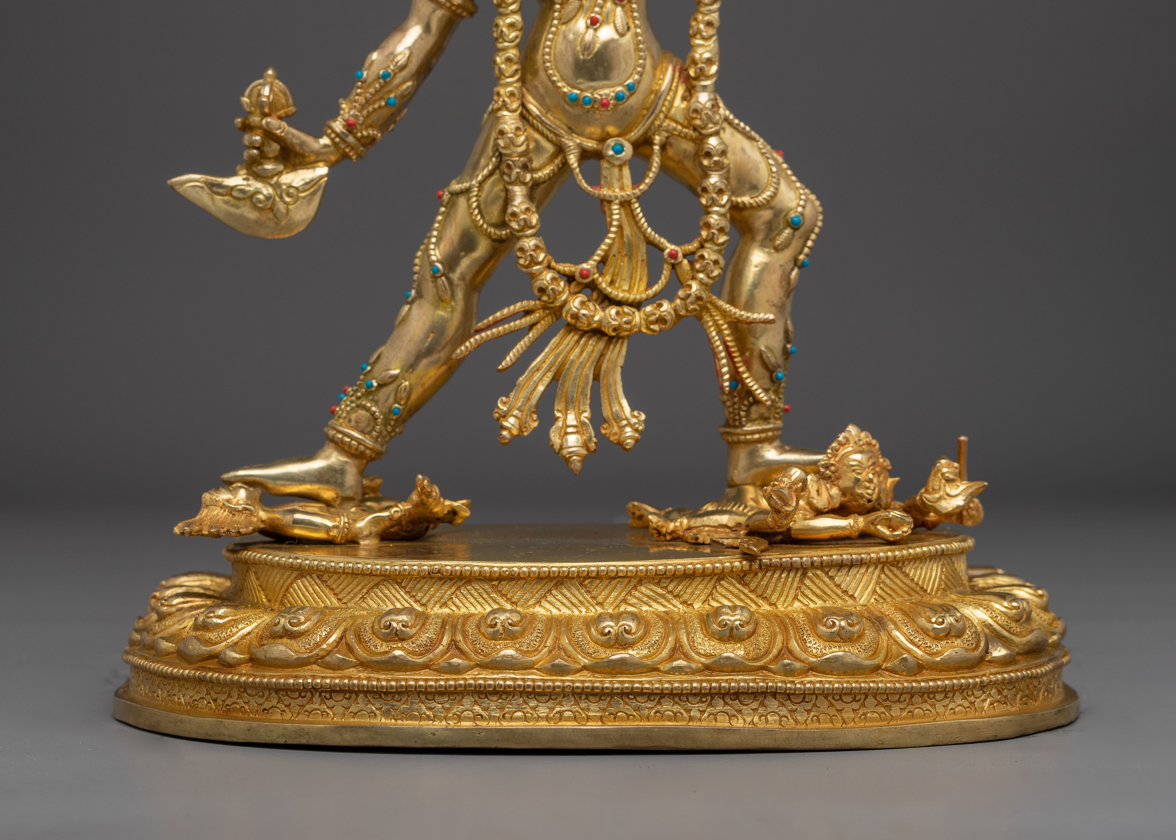 The Golden Vajrayogini Statue | Tantric Deity for Spiritual Empowerment
