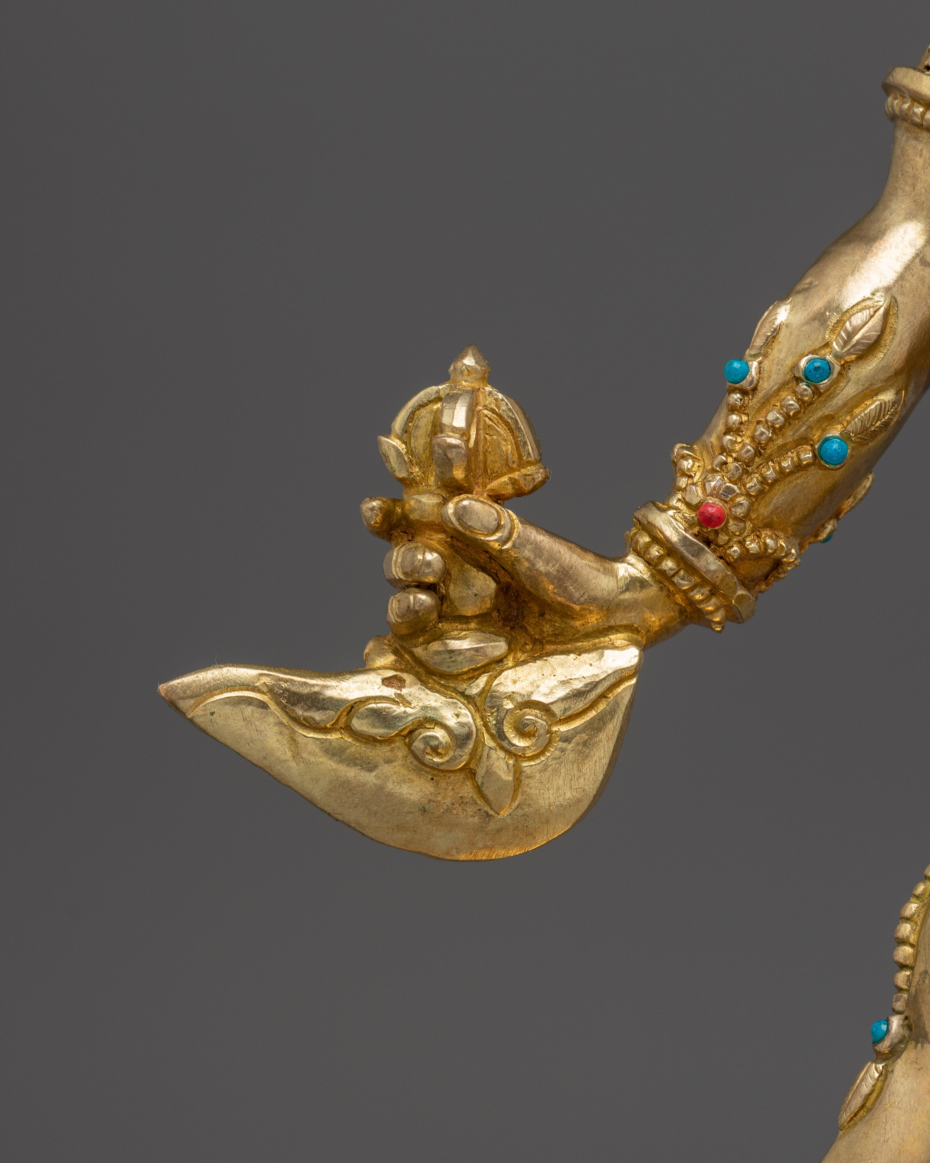 The Golden Vajrayogini Statue | Tantric Deity for Spiritual Empowerment