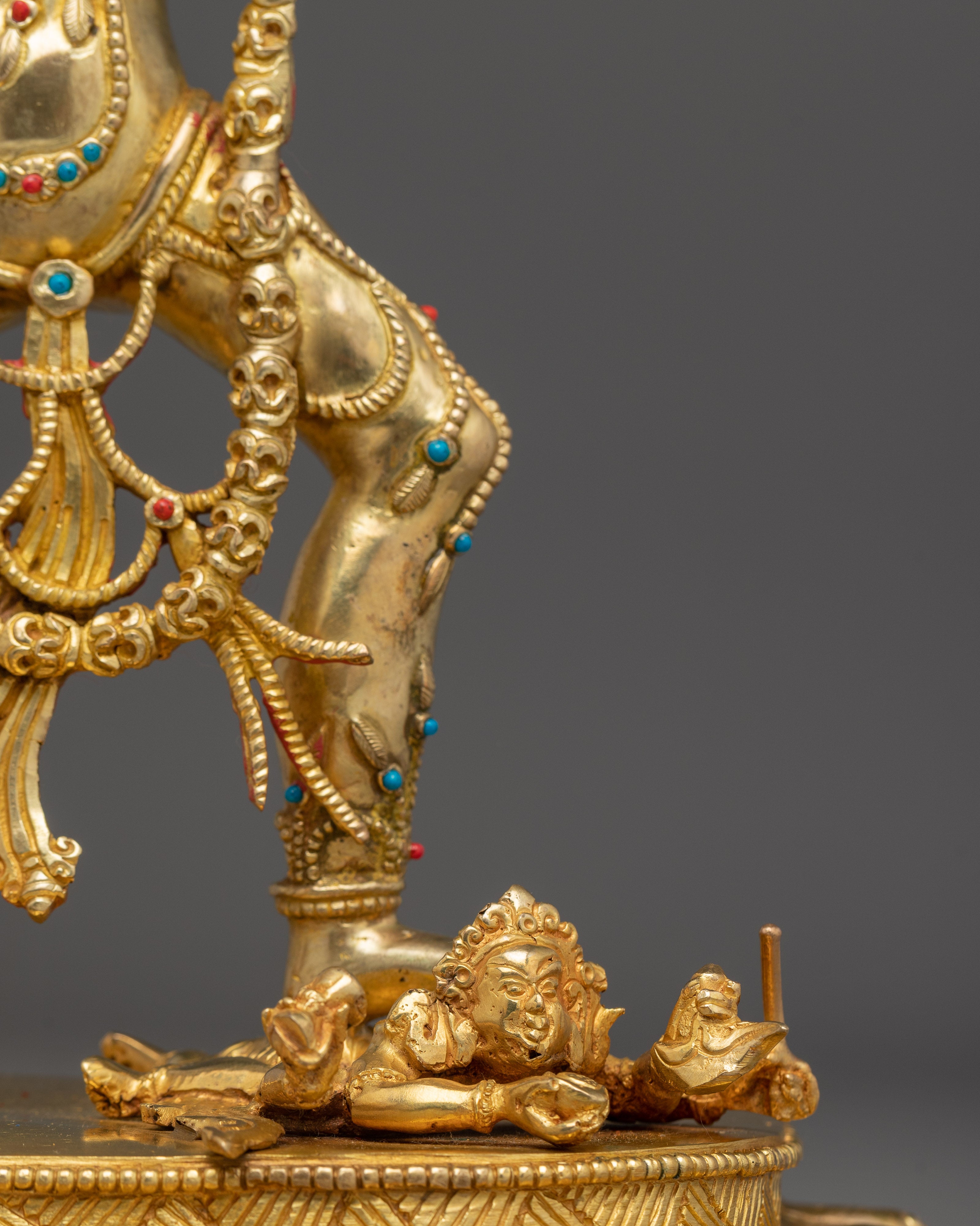 The Golden Vajrayogini Statue | Tantric Deity for Spiritual Empowerment
