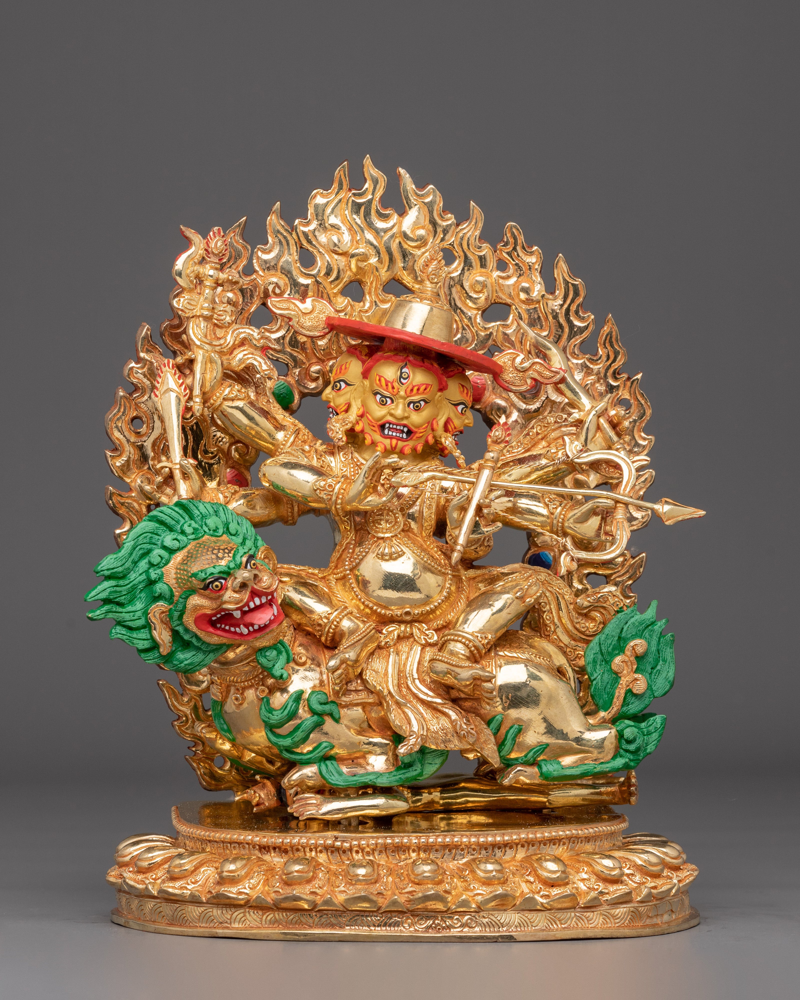 Pehar Gyalpo Statue: Protector of the Dharma