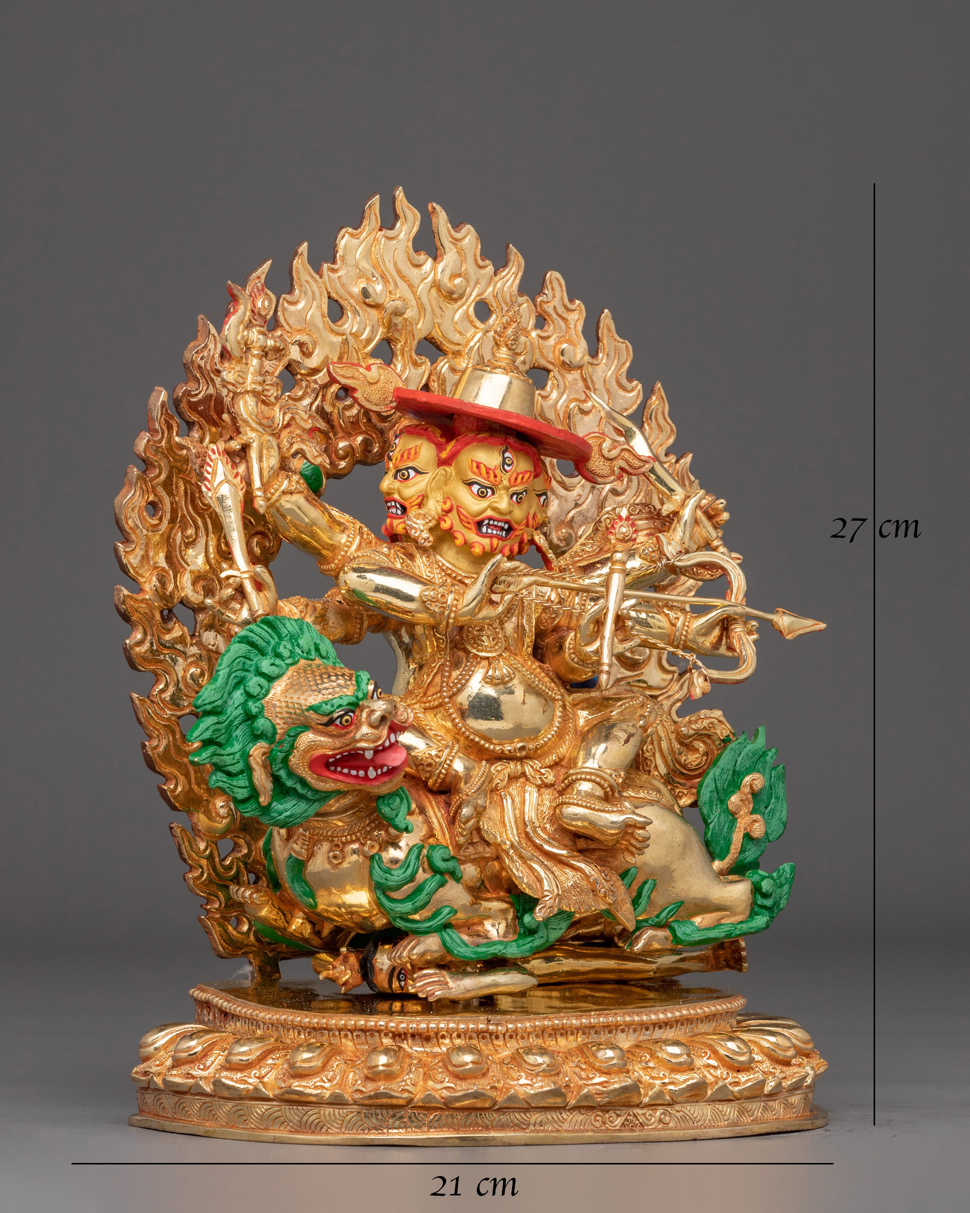 Pehar Gyalpo Statue: Protector of the Dharma