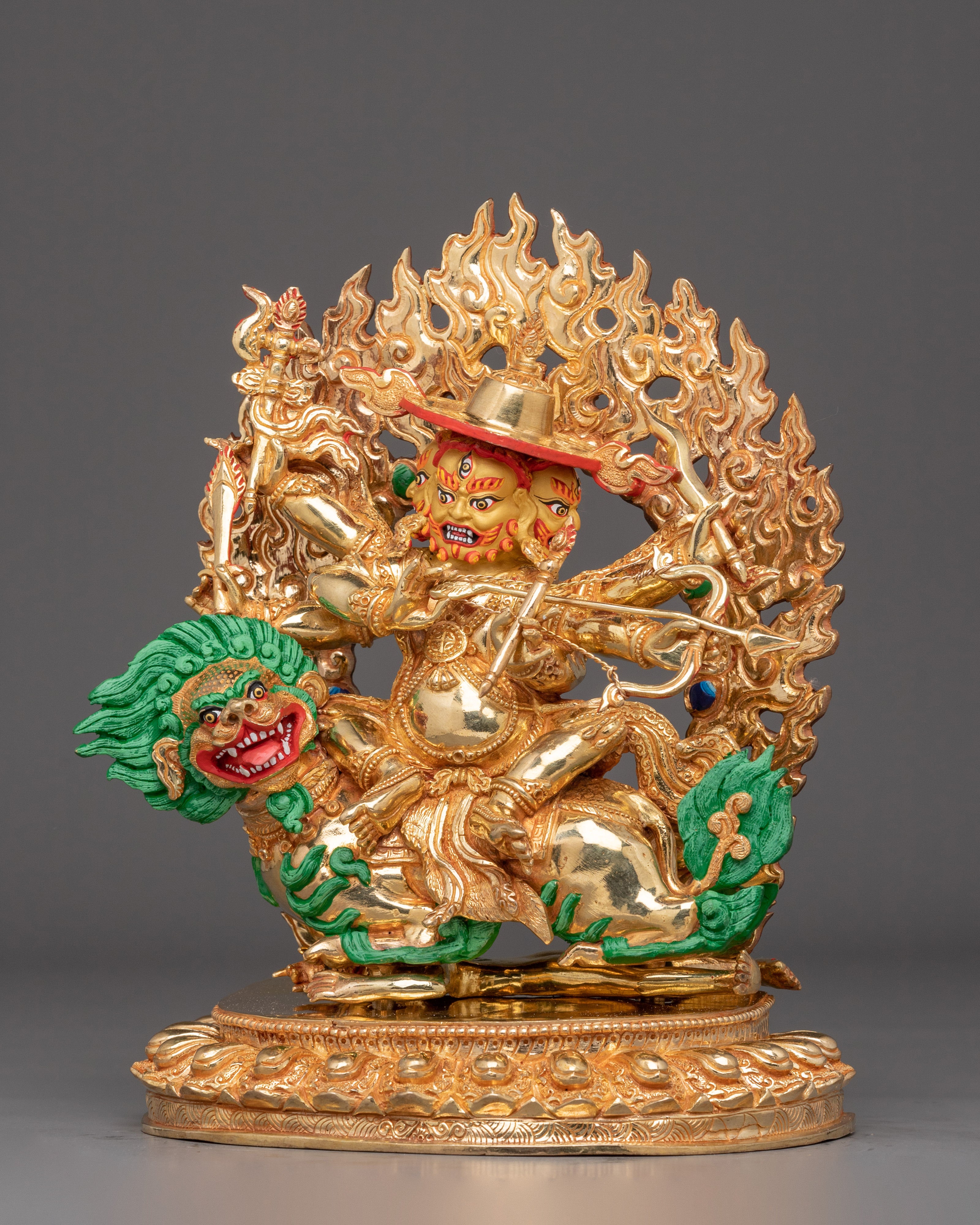 Pehar Gyalpo Statue: Protector of the Dharma