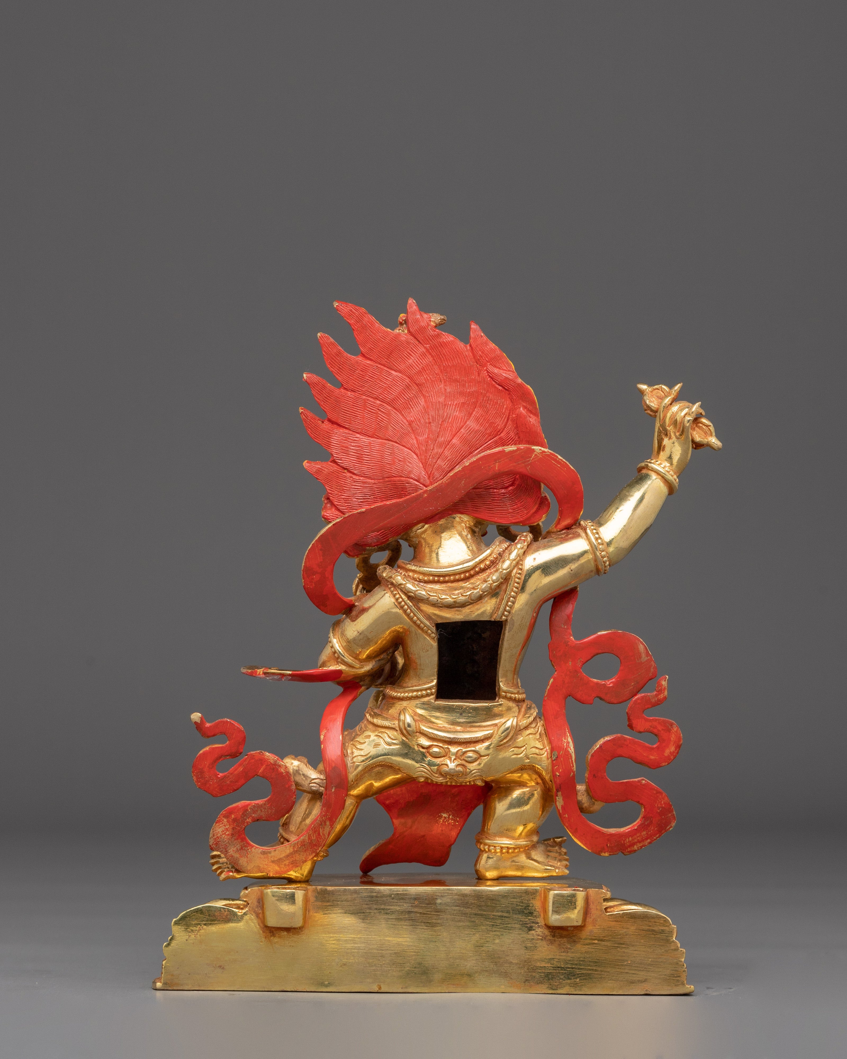 Wrathful Vajrapani Statue: The Protector of Buddha