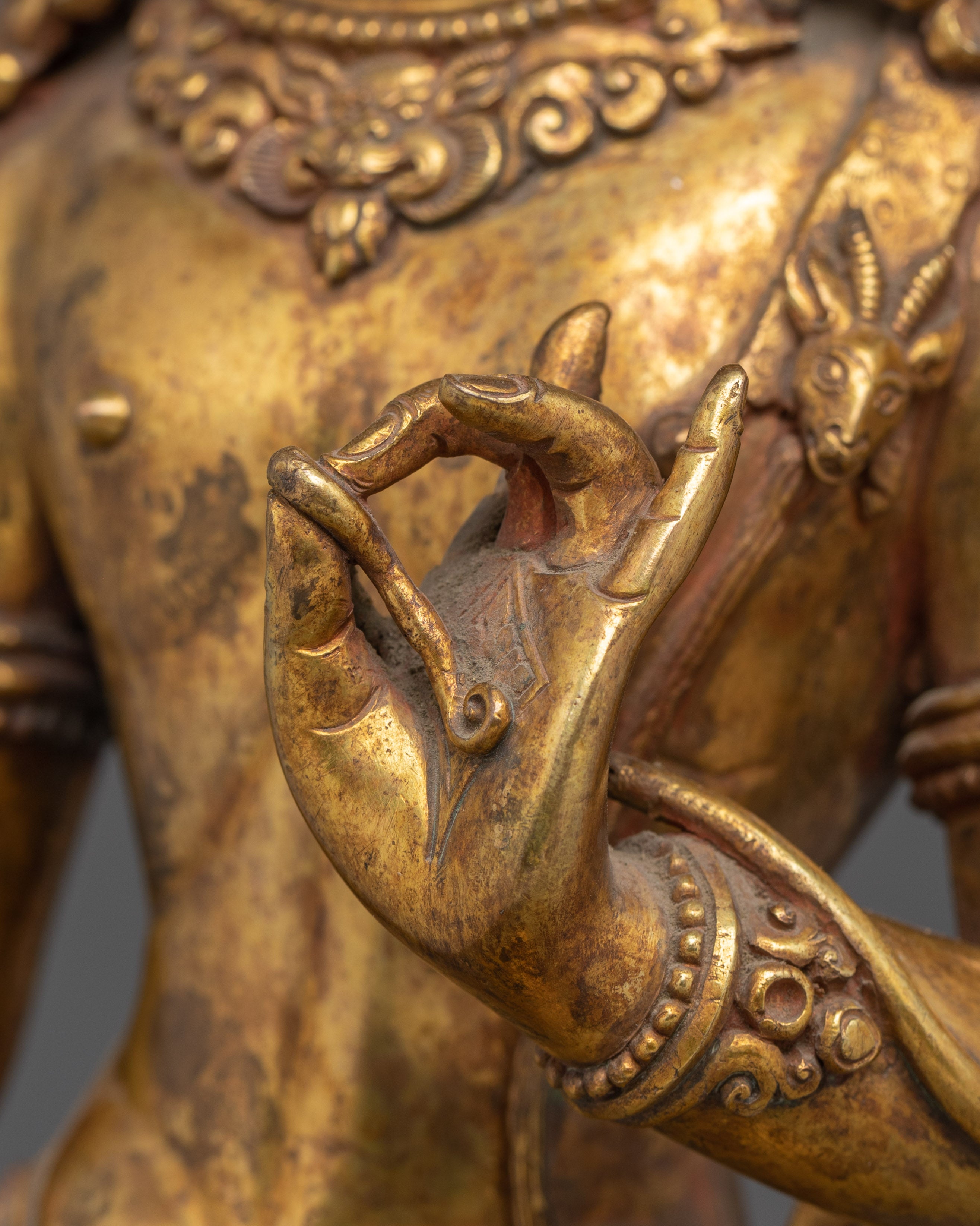 Handmade Standing Lokeshwor Statue