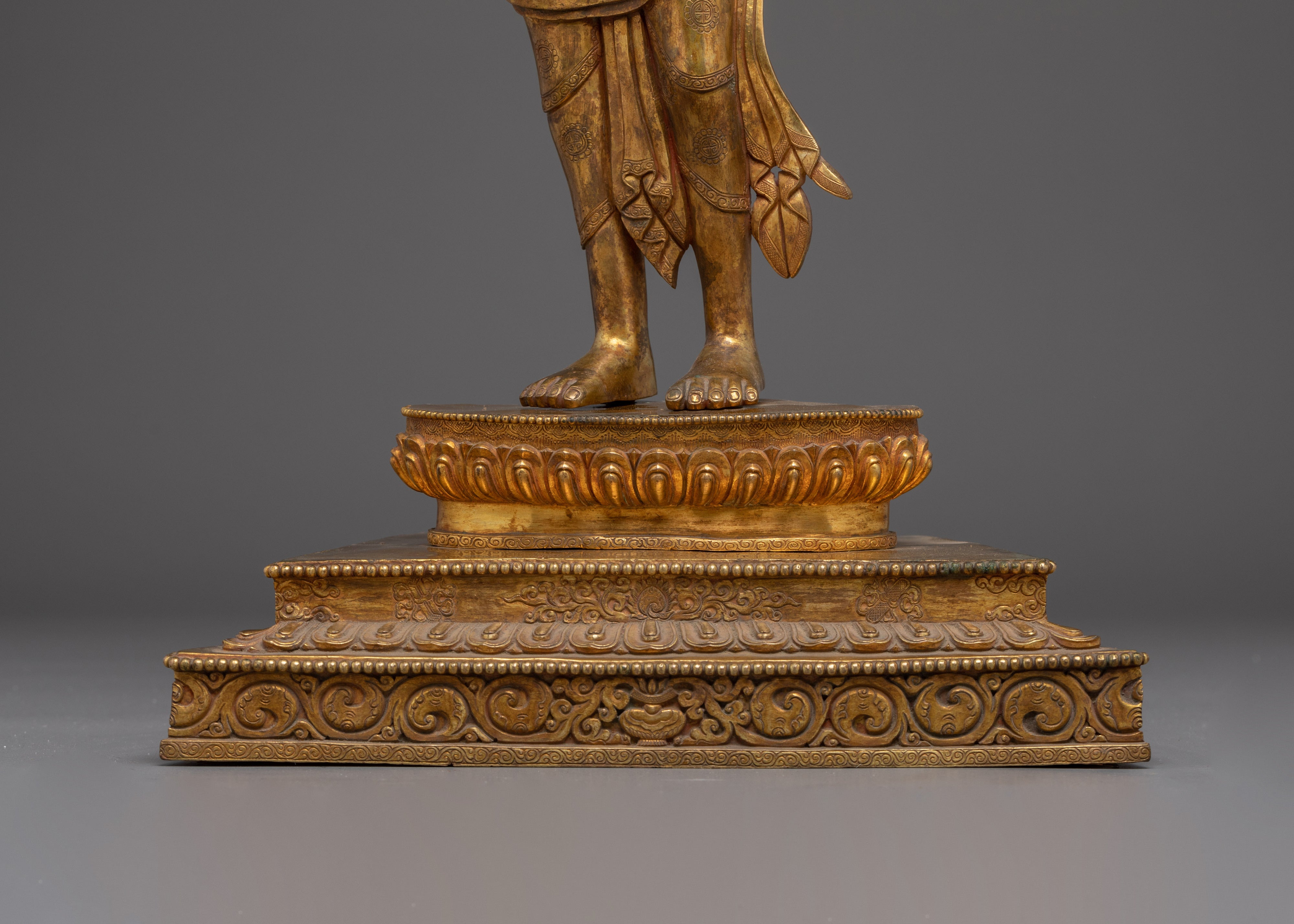 Handmade Standing Lokeshwor Statue