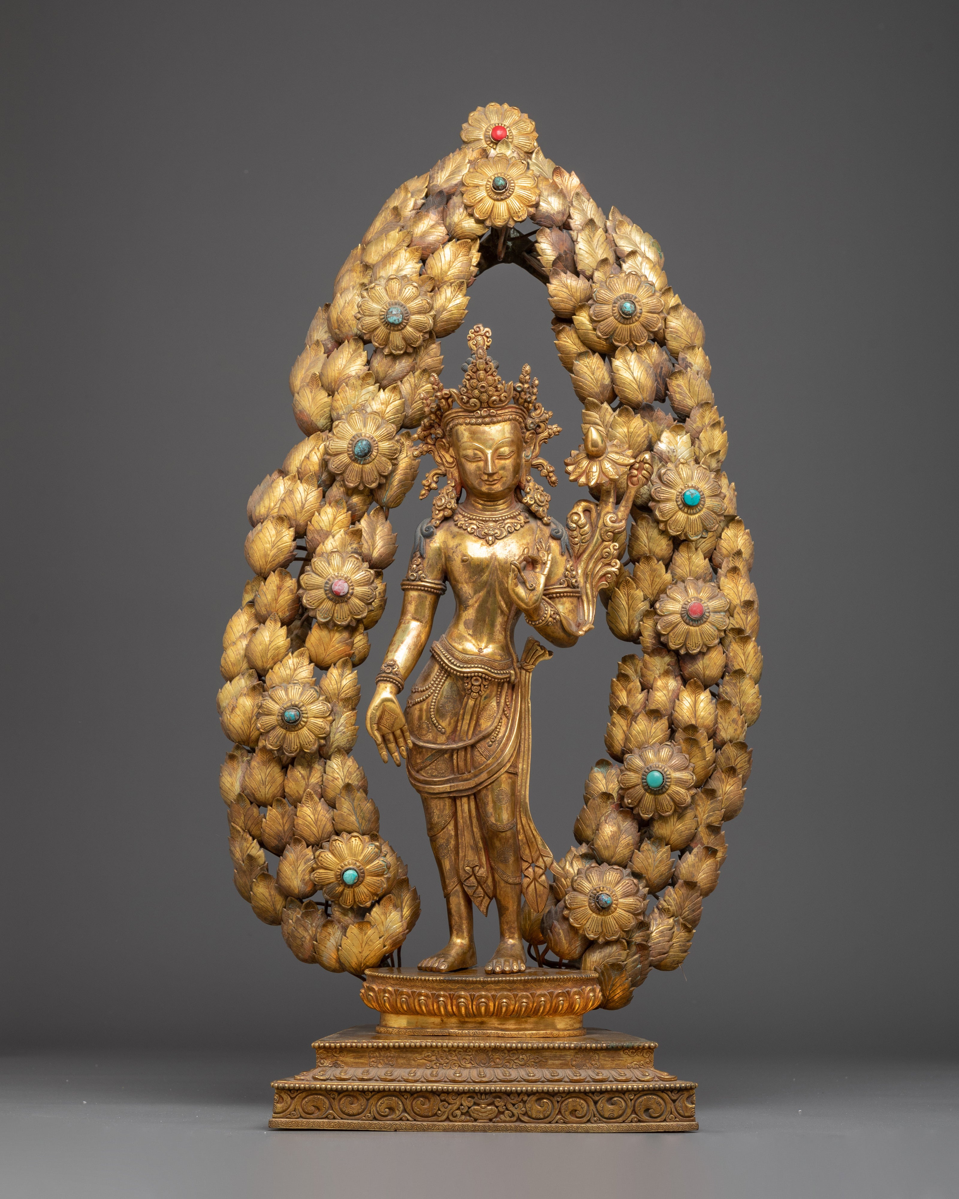 Handmade Standing Lokeshwor Statue
