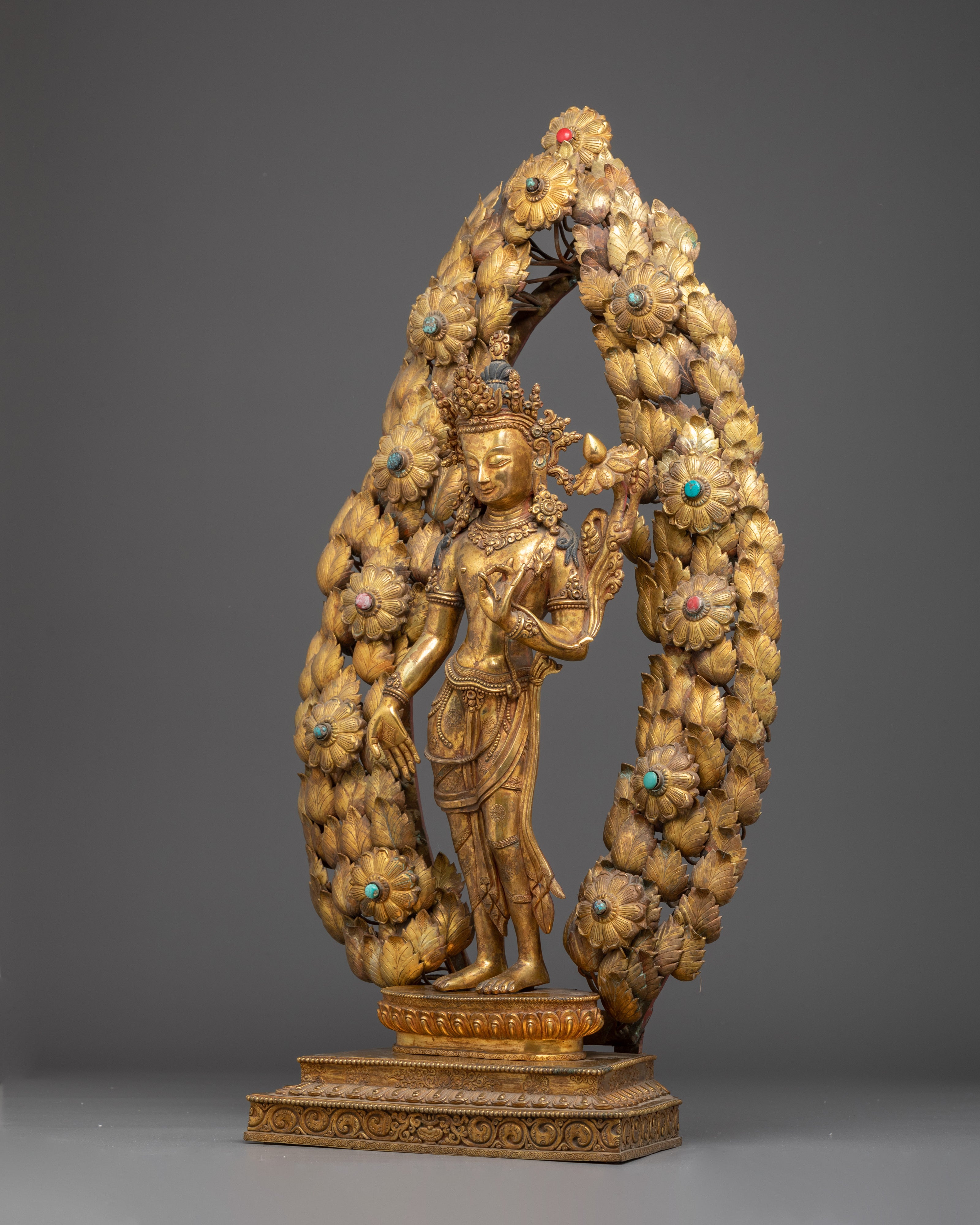 Handmade Standing Lokeshwor Statue