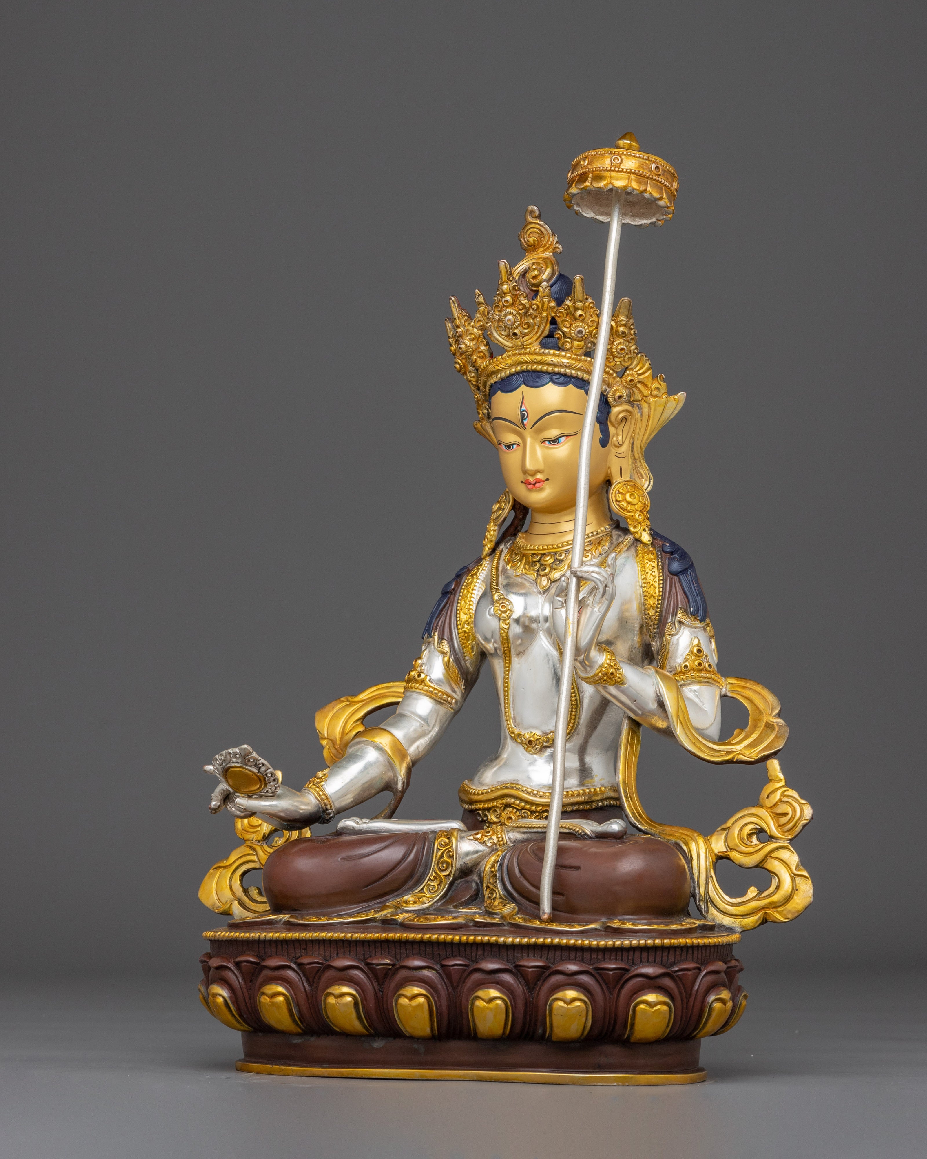Parasol Deity Dukar Statue | Buddhist Protector Goddess
