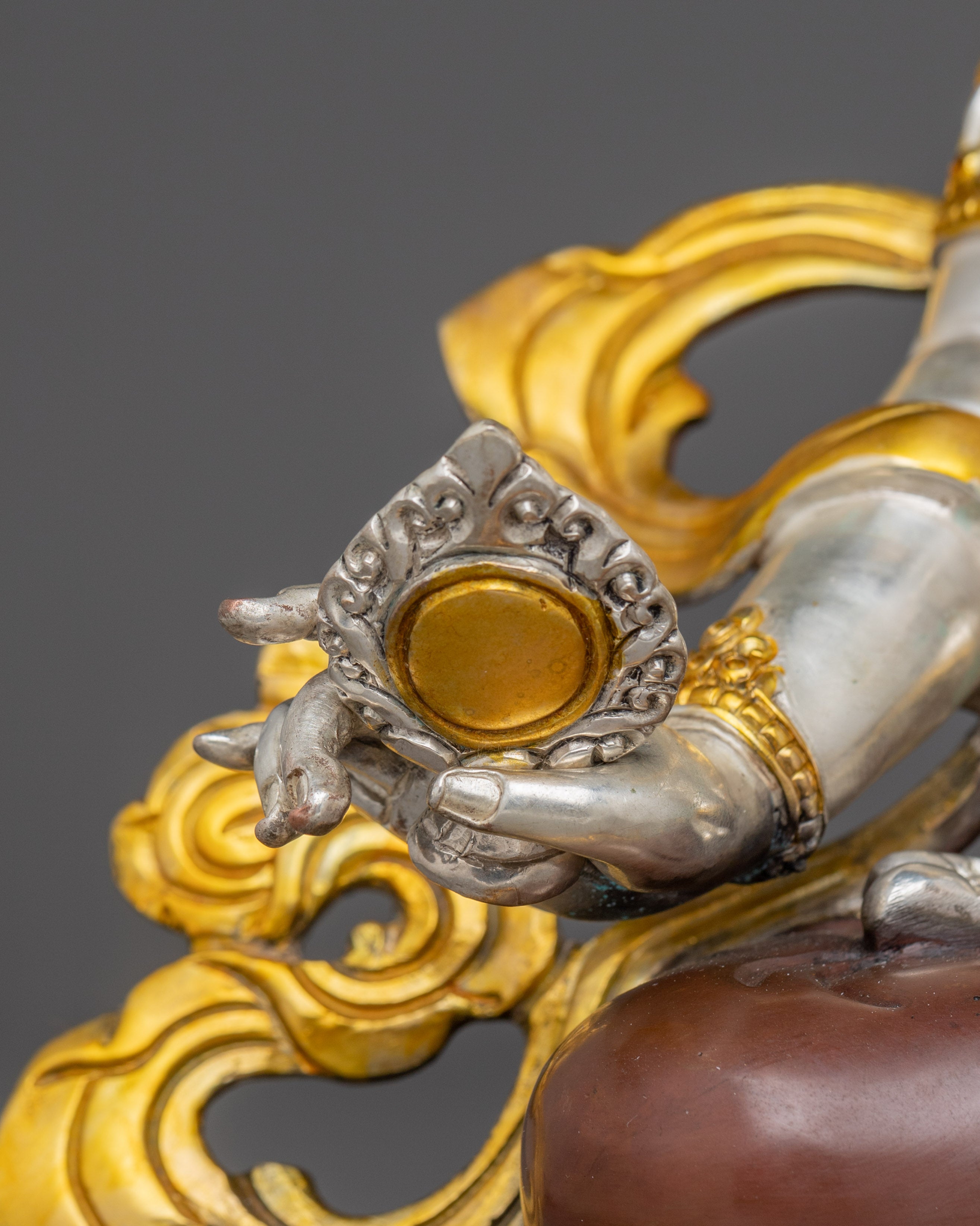 Parasol Deity Dukar Statue | Buddhist Protector Goddess