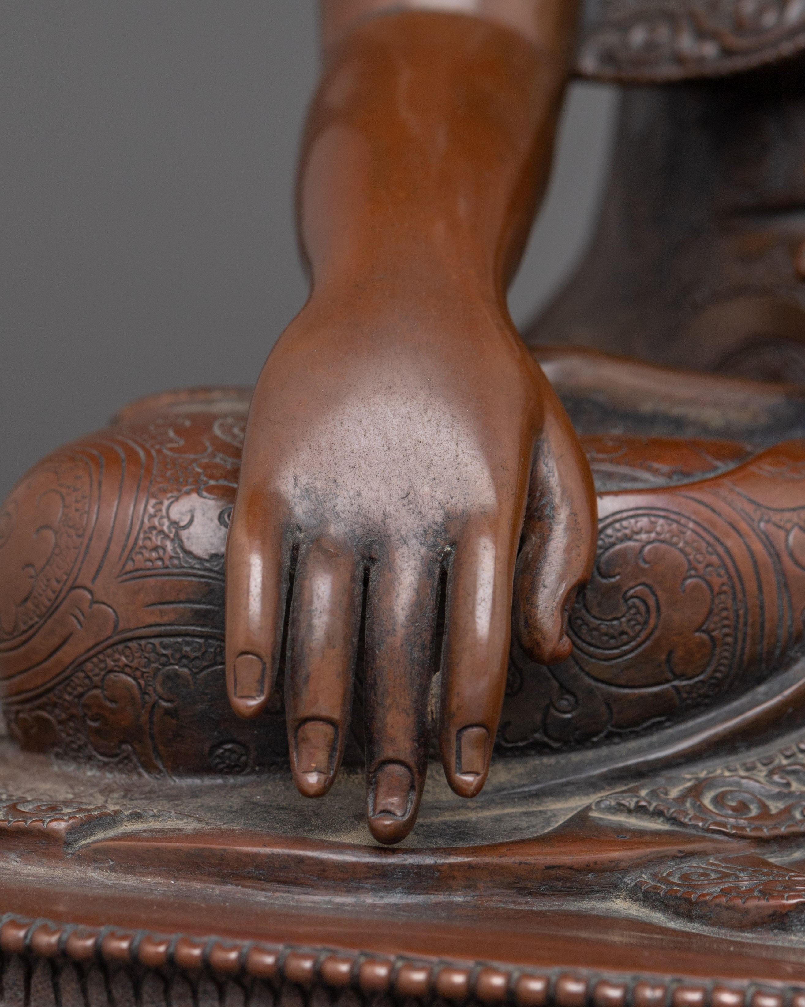 Lotus Seated Shakyamuni Buddha: Enlightened Sage